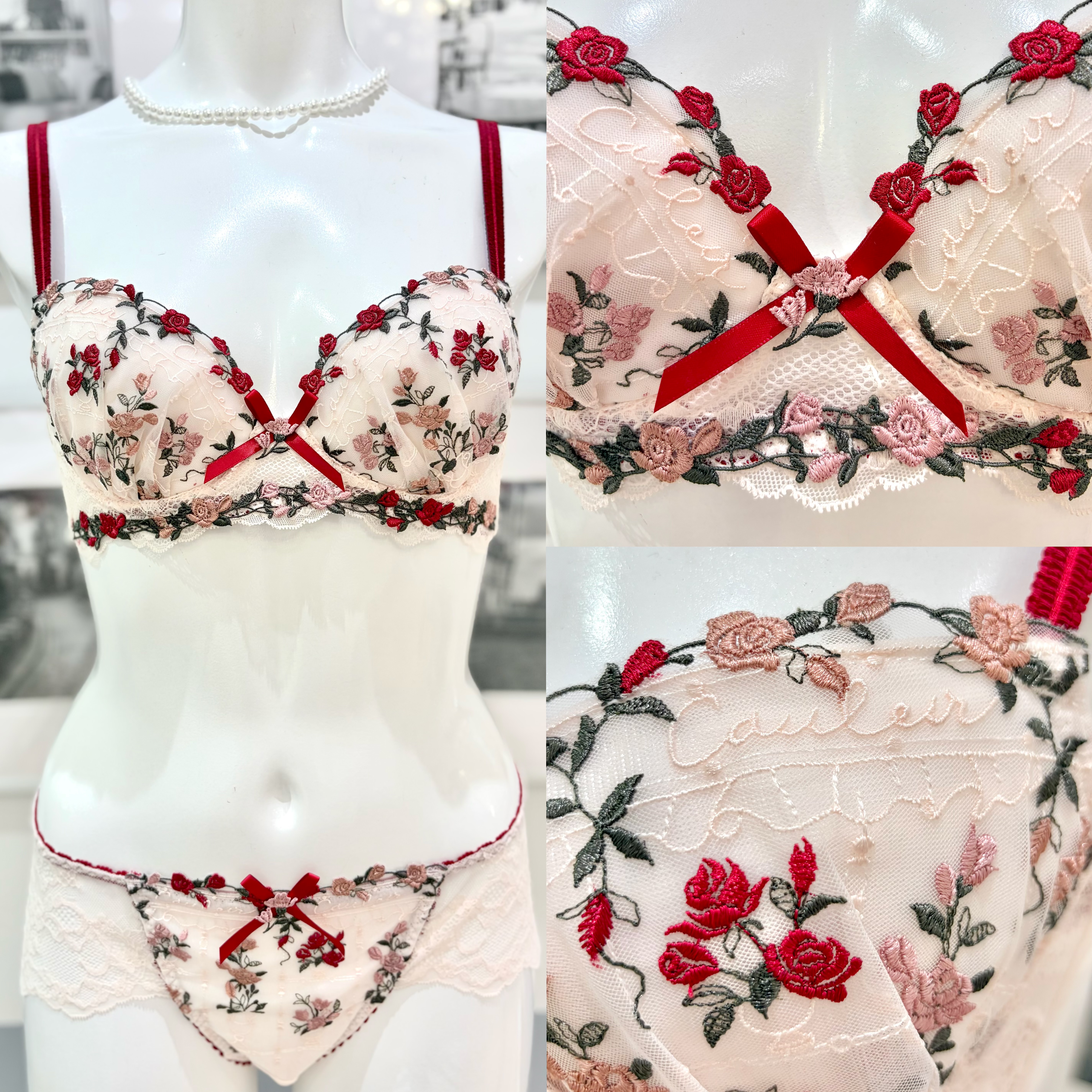 Rieさんの「Risa Magli｜イルメラ ブラジャー (B-C) ＜Side Shape（サイドシェイプ）＞」を使ったコーディネート