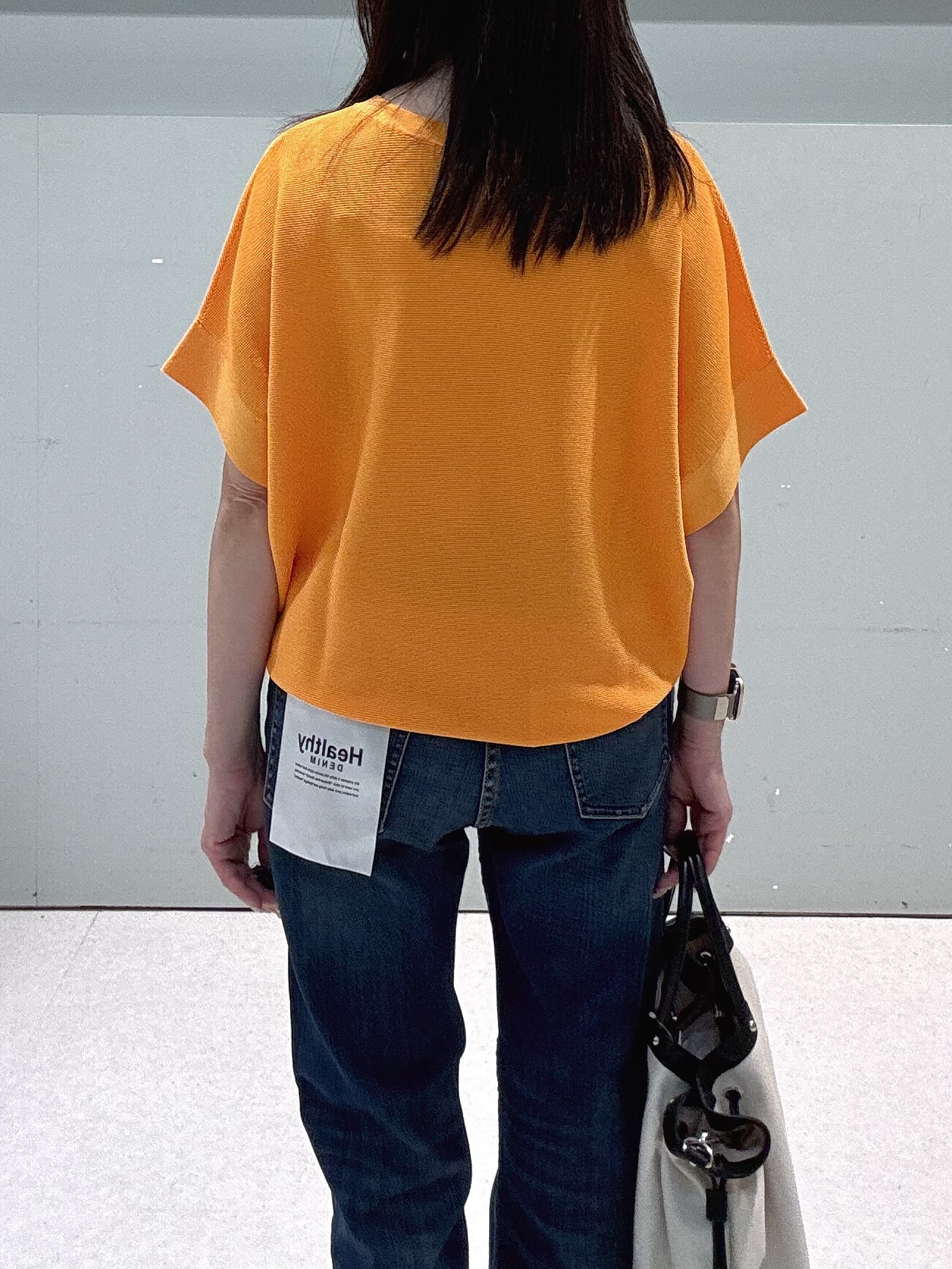 makiさんの「UNTITLED｜【11色展開/体型カバー】前後2WAYフレンチスリーブニット」を使ったコーディネート