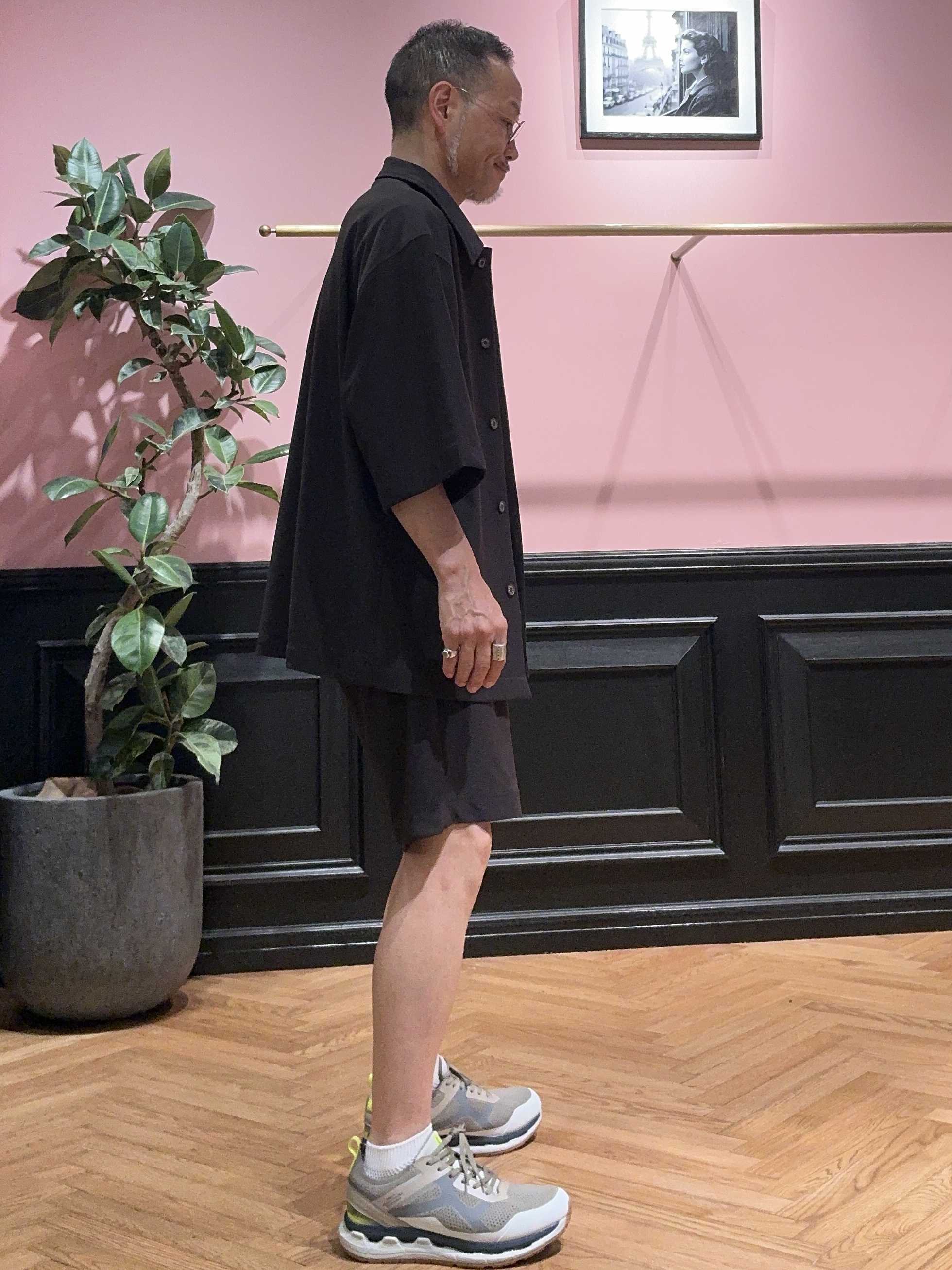 torigoeさんの「DRESSTERIOR｜◆【接触冷感/UVカット/ウォッシャブル/Safari5月号掲載】AIRTOOL ハーフスリーブシャ」を使ったコーディネート
