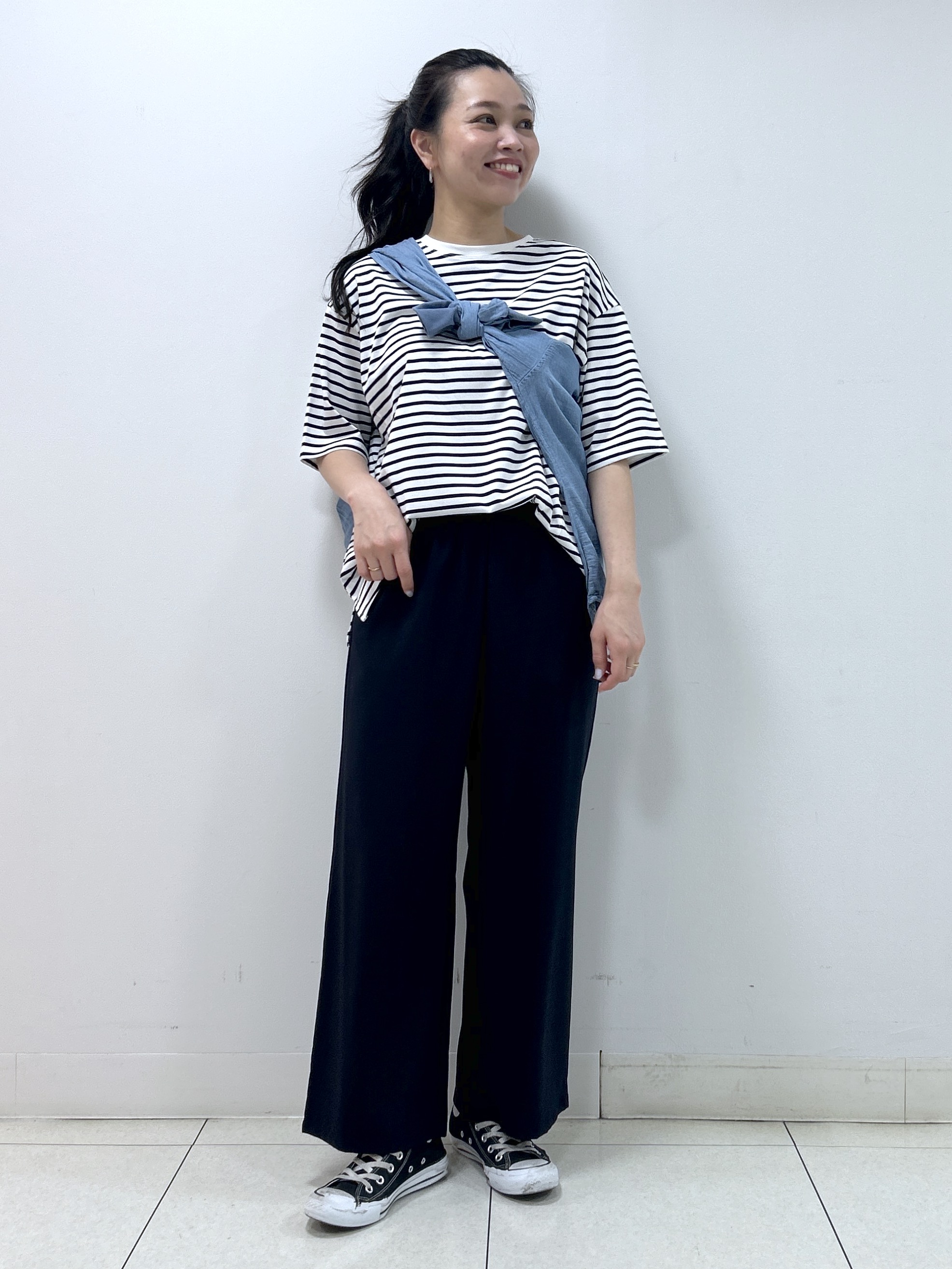 Kaiさんの「Dessin｜【UVカット/接触冷感】プレーティングTシャツ」を使ったコーディネート