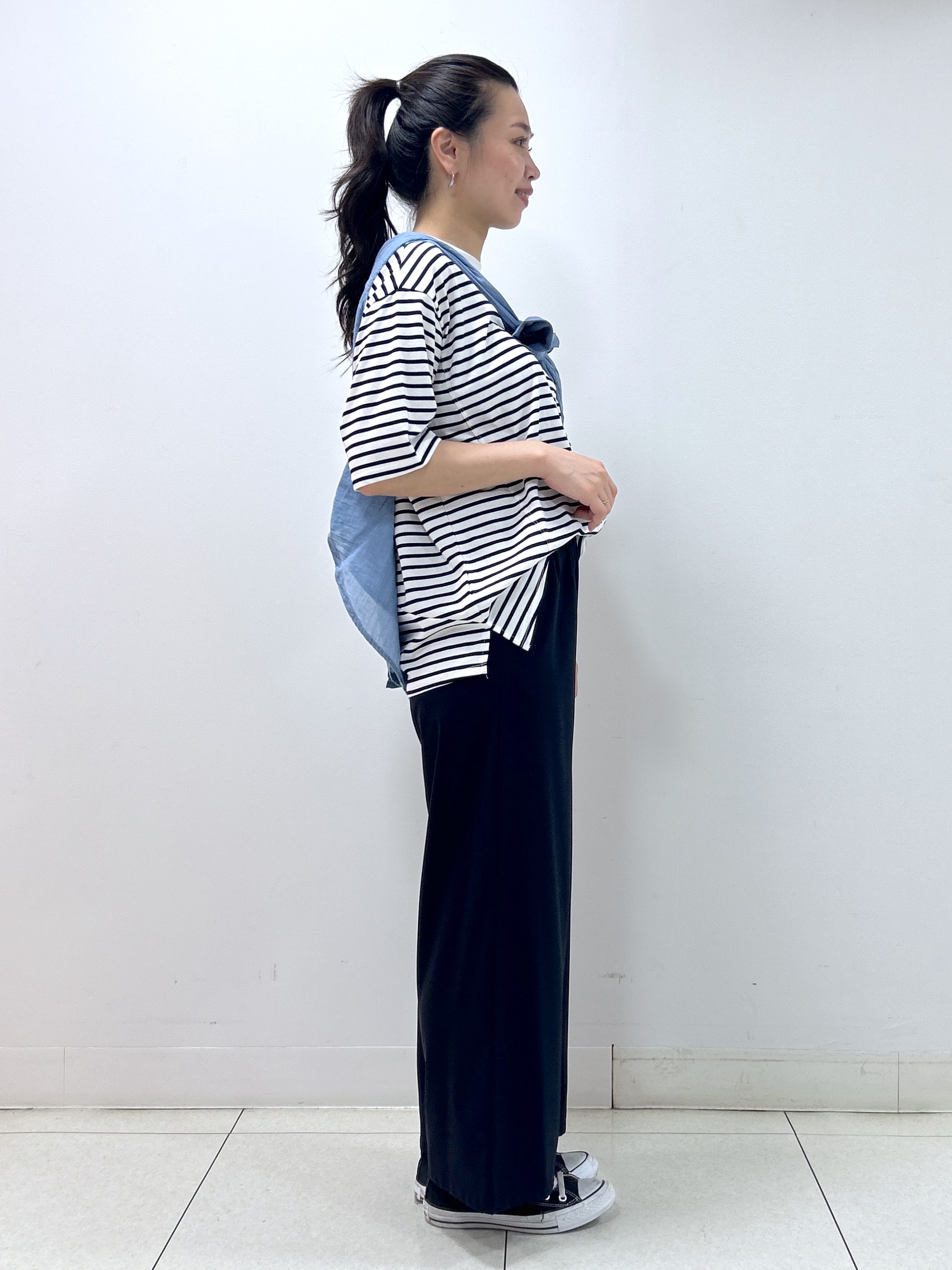 Kaiさんの「Dessin｜【UVカット/接触冷感】プレーティングTシャツ」を使ったコーディネート