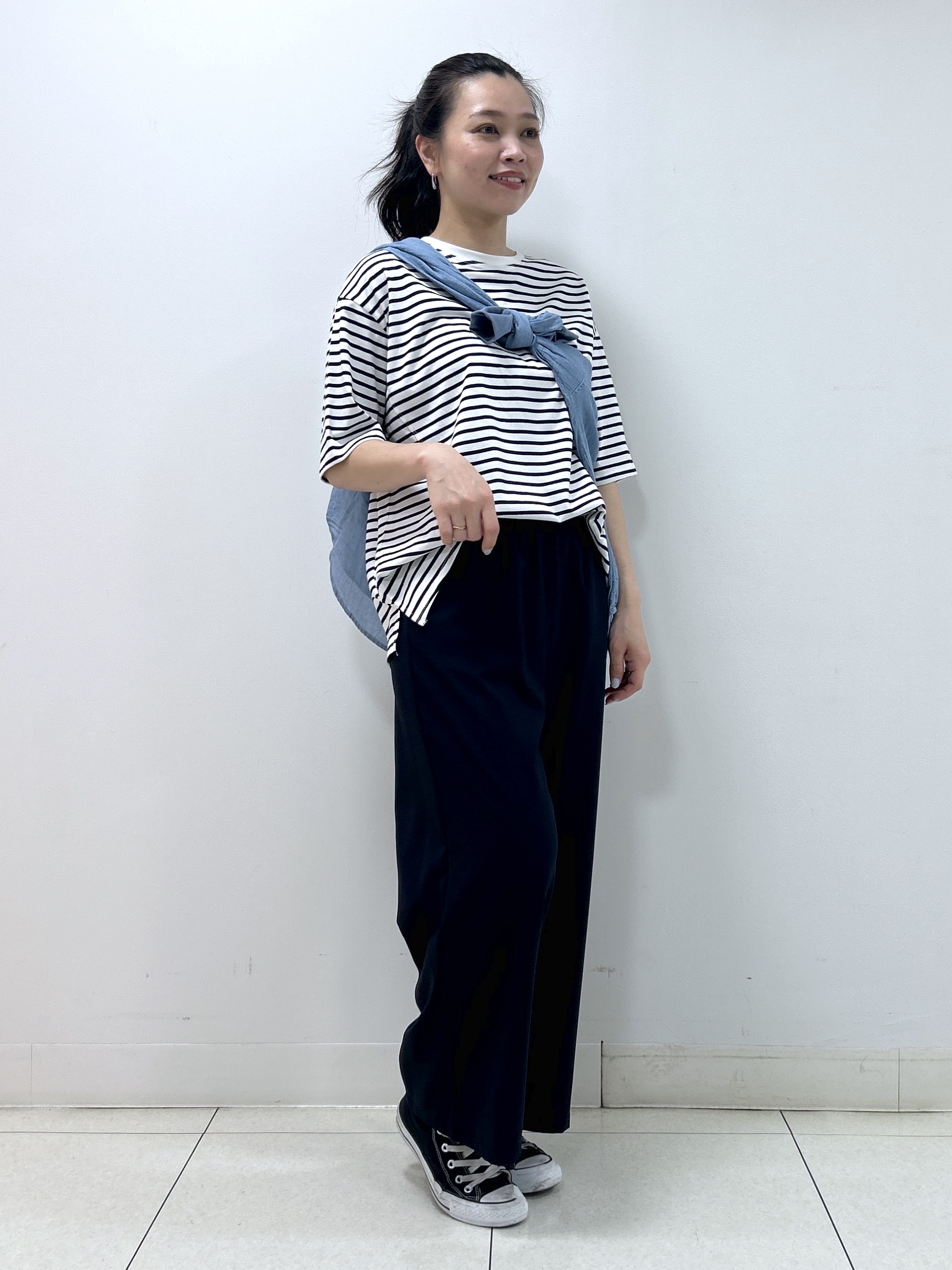 Kaiさんの「Dessin｜【UVカット/接触冷感】プレーティングTシャツ」を使ったコーディネート