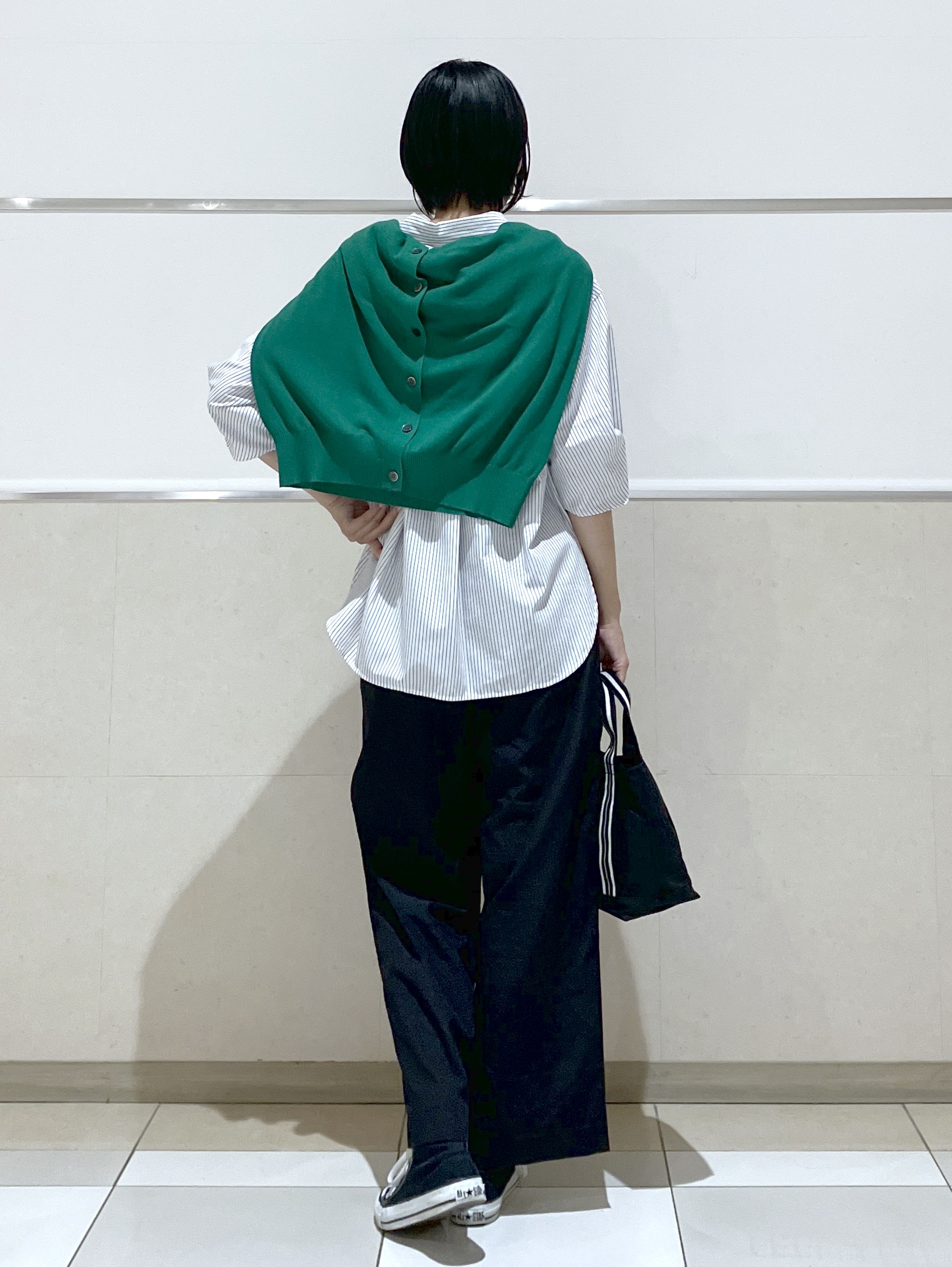 eriko さんの「Dessin｜【洗える】スキッパーシャツブラウス」を使ったコーディネート