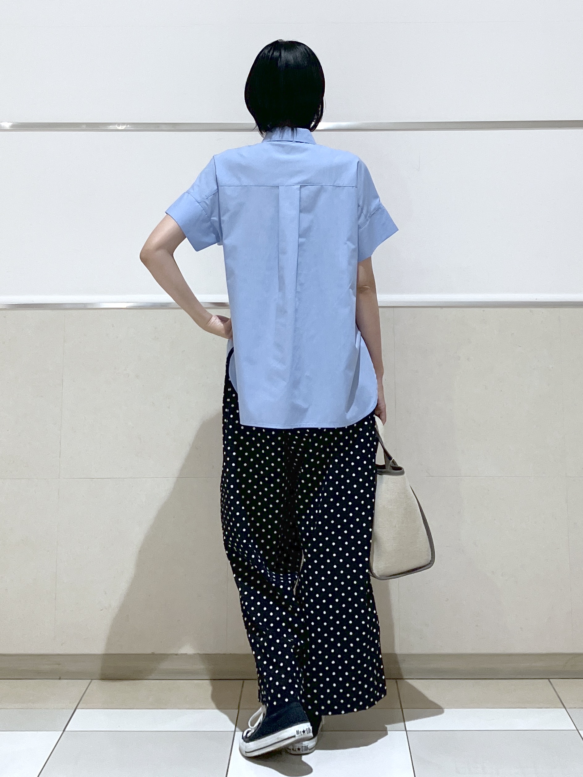 eriko さんの「Dessin｜【マシンウォッシャブル】ダブルフリルブラウス」を使ったコーディネート