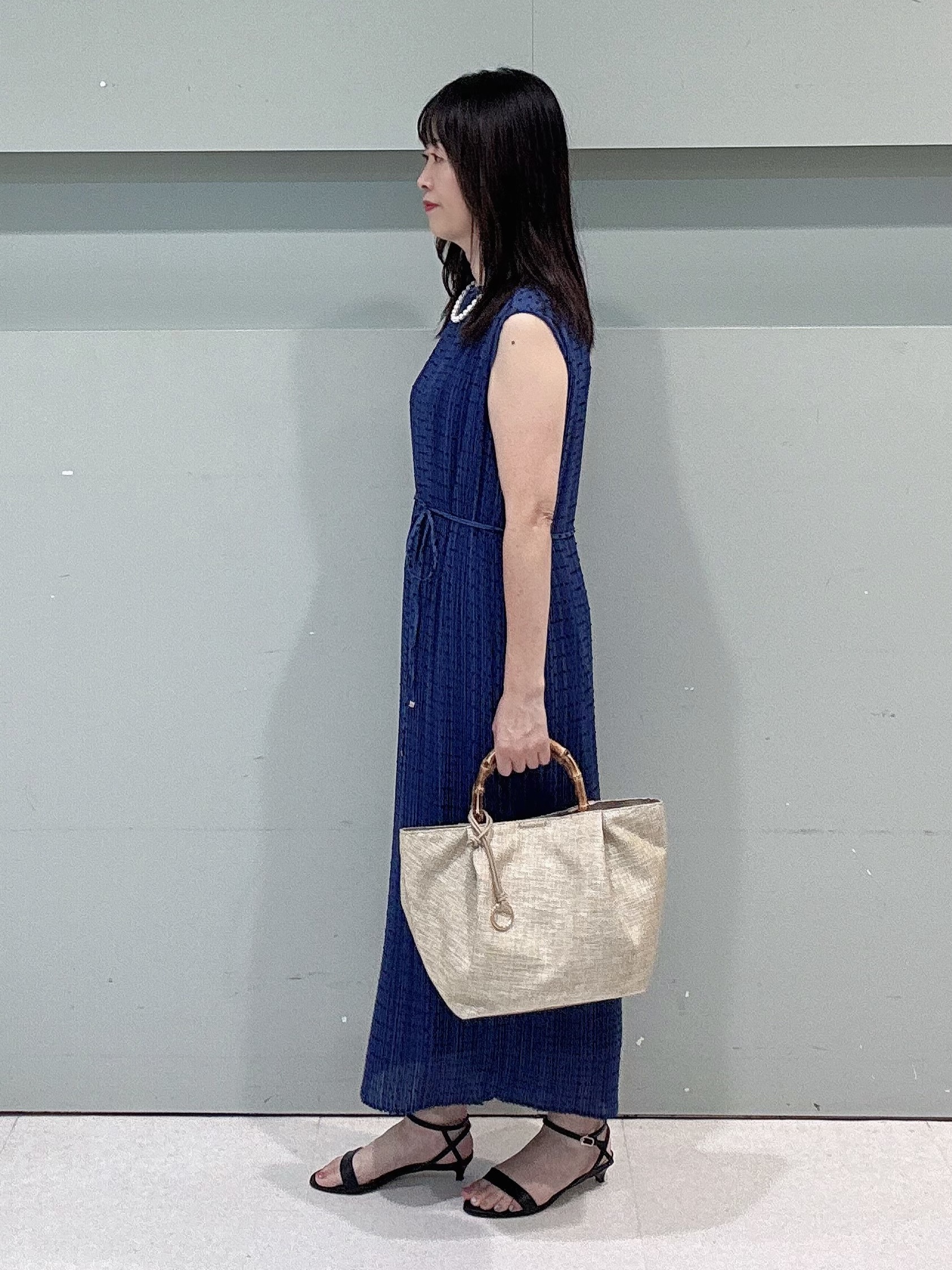 makiさんの「UNTITLED｜◆【9色展開/アンサンブル可】コットンクルーネックカーディガン」を使ったコーディネート