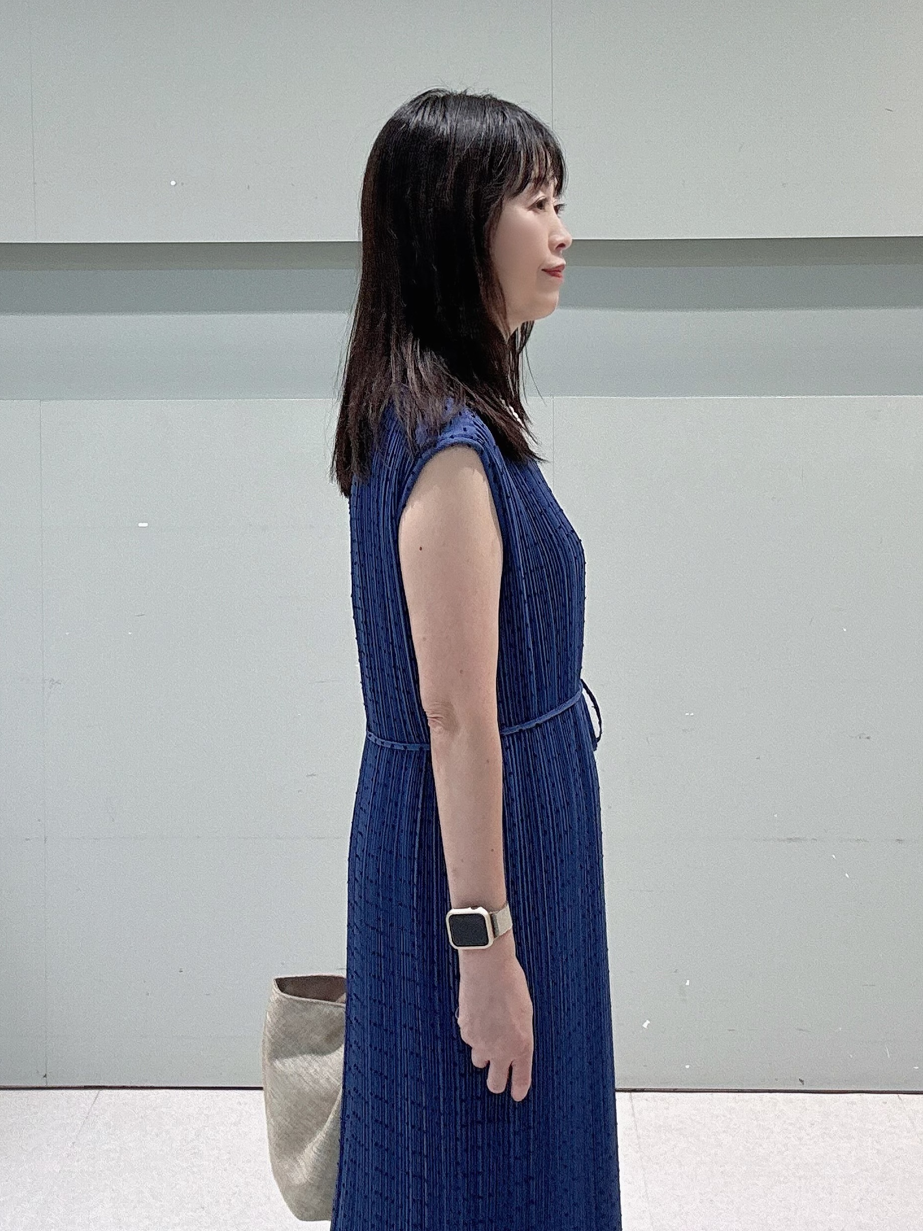 makiさんの「UNTITLED｜◆【9色展開/アンサンブル可】コットンクルーネックカーディガン」を使ったコーディネート