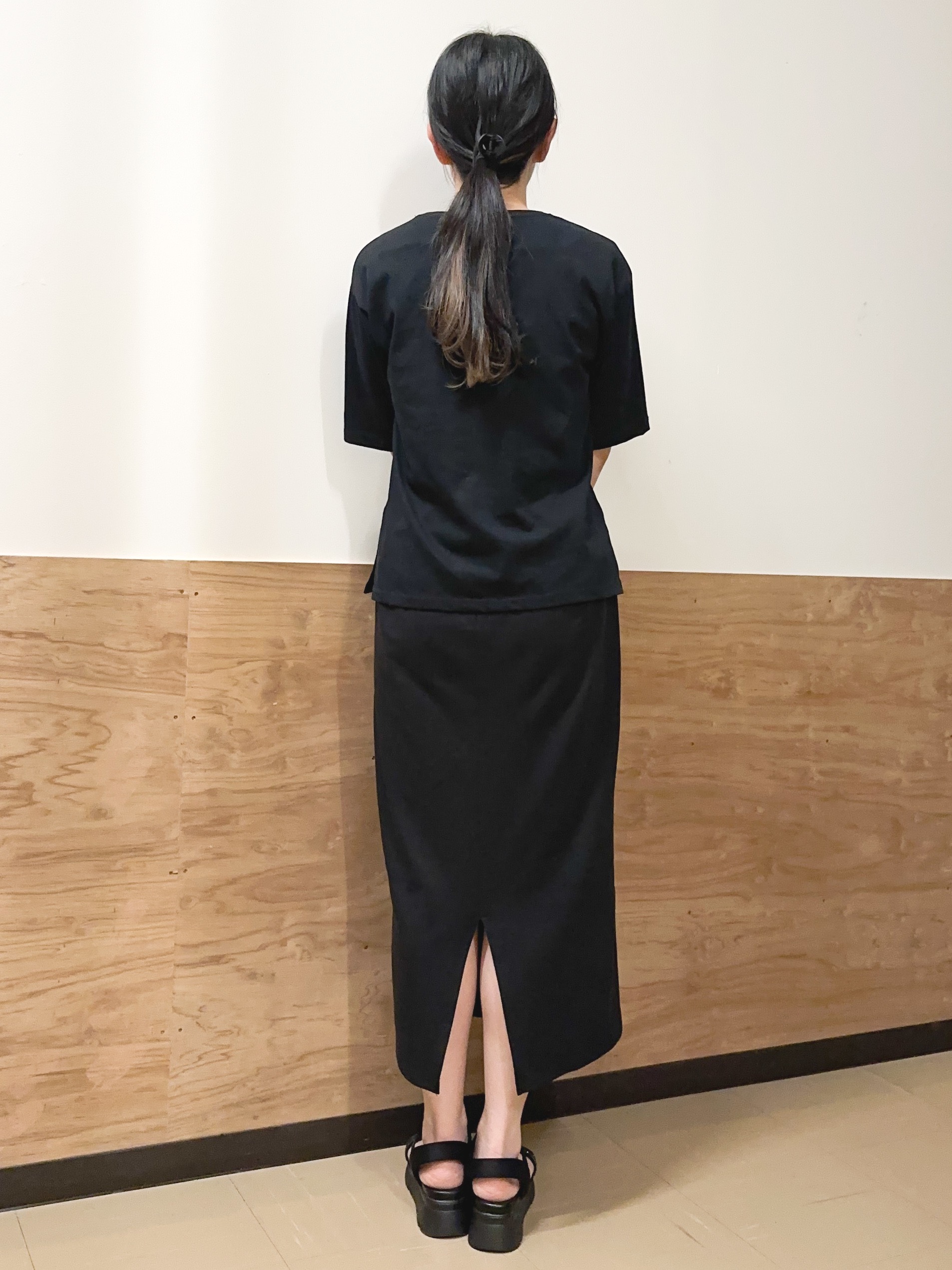 すーさんの「grove｜【UVカット/接触冷感】プリントアソート5分袖Tシャツ」を使ったコーディネート