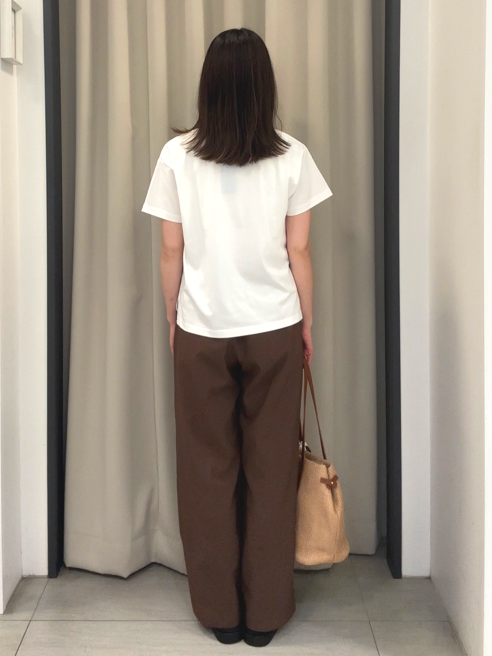 Nao さんの「grove｜【遮熱／吸水速乾／UVカット】ベーシックロゴTシャツ」を使ったコーディネート