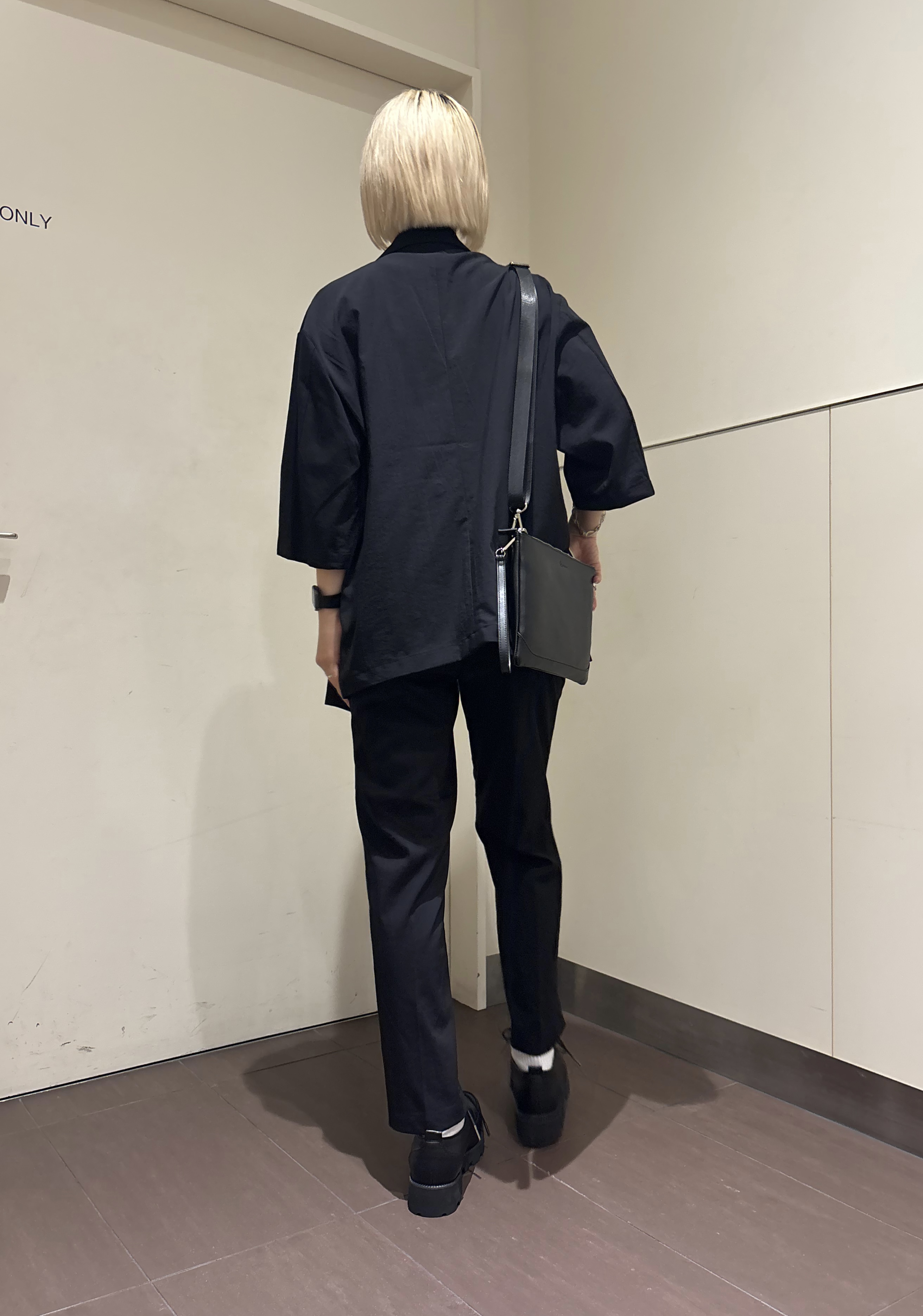 HAMAMIYUさんの「tk.TAKEO KIKUCHI｜【接触冷感／UVCUT／セットアップ対応可】COOL PLAY5部袖ジャケット」を使ったコーディネート