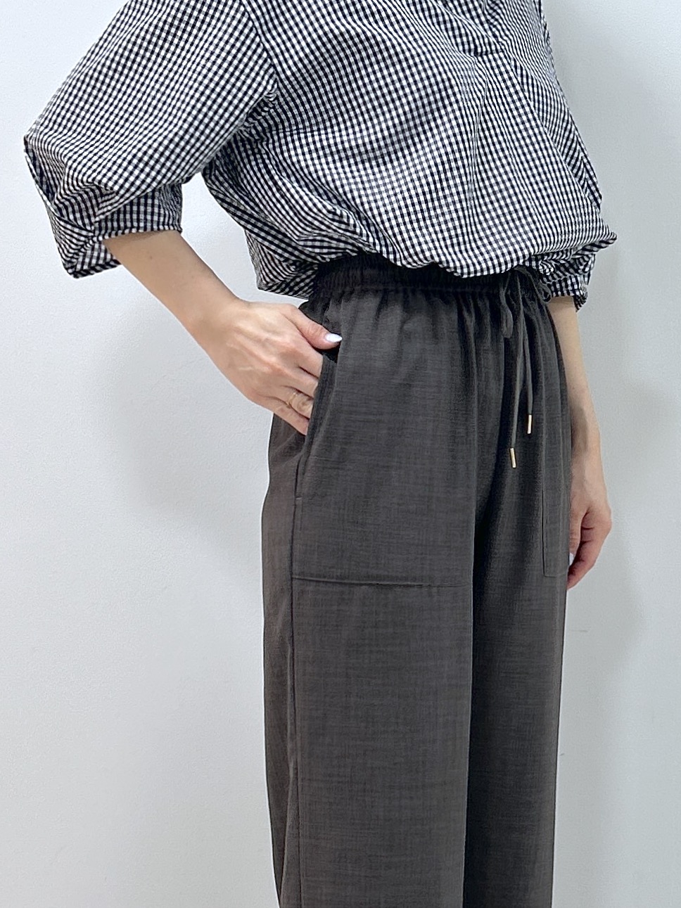 Kaiさんの「Dessin｜【洗える】スキッパーシャツブラウス」を使ったコーディネート