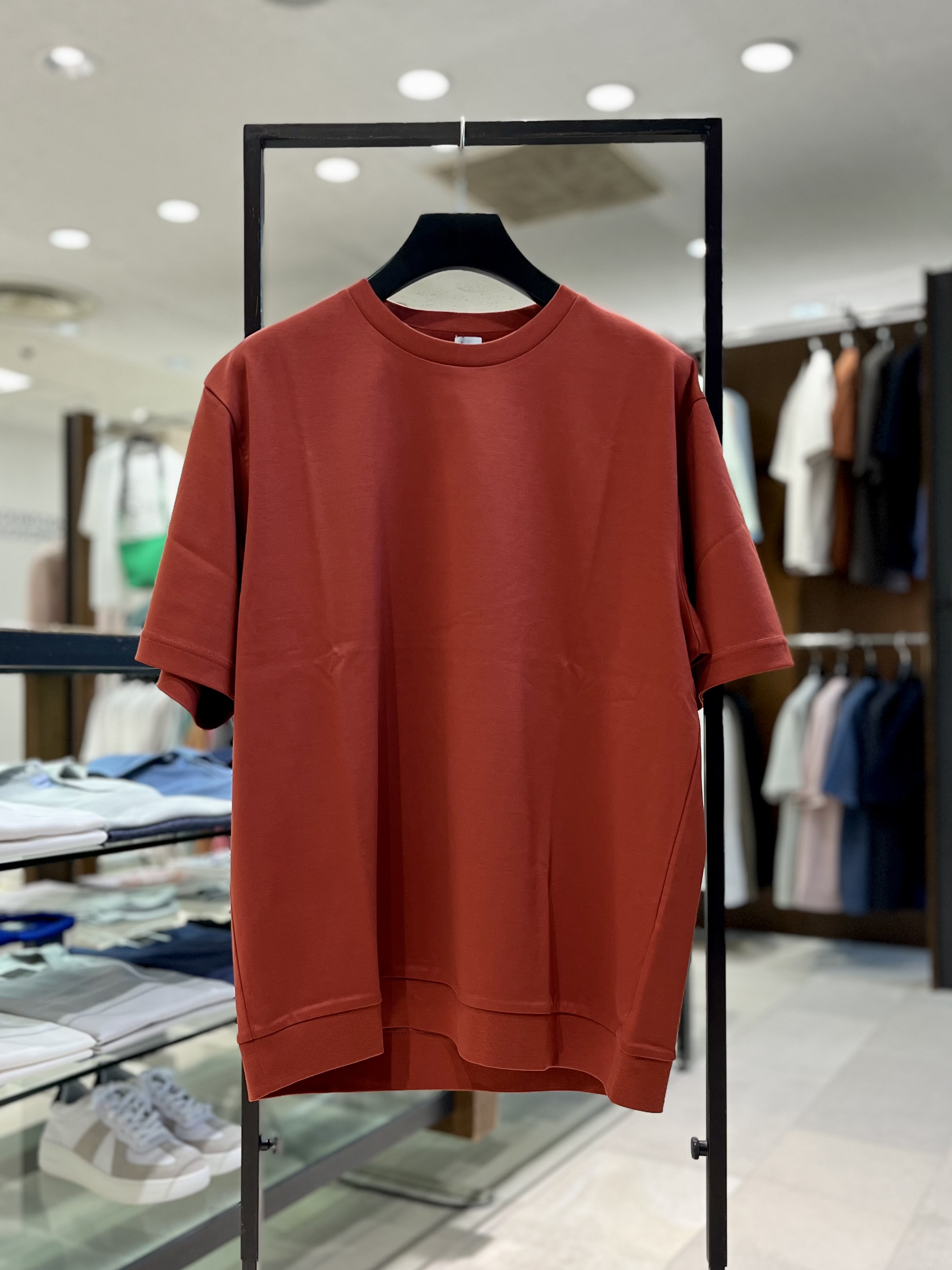 uedaさんの「TAKEO KIKUCHI｜【接触冷感】アイスクリアコットン Tシャツ」を使ったコーディネート