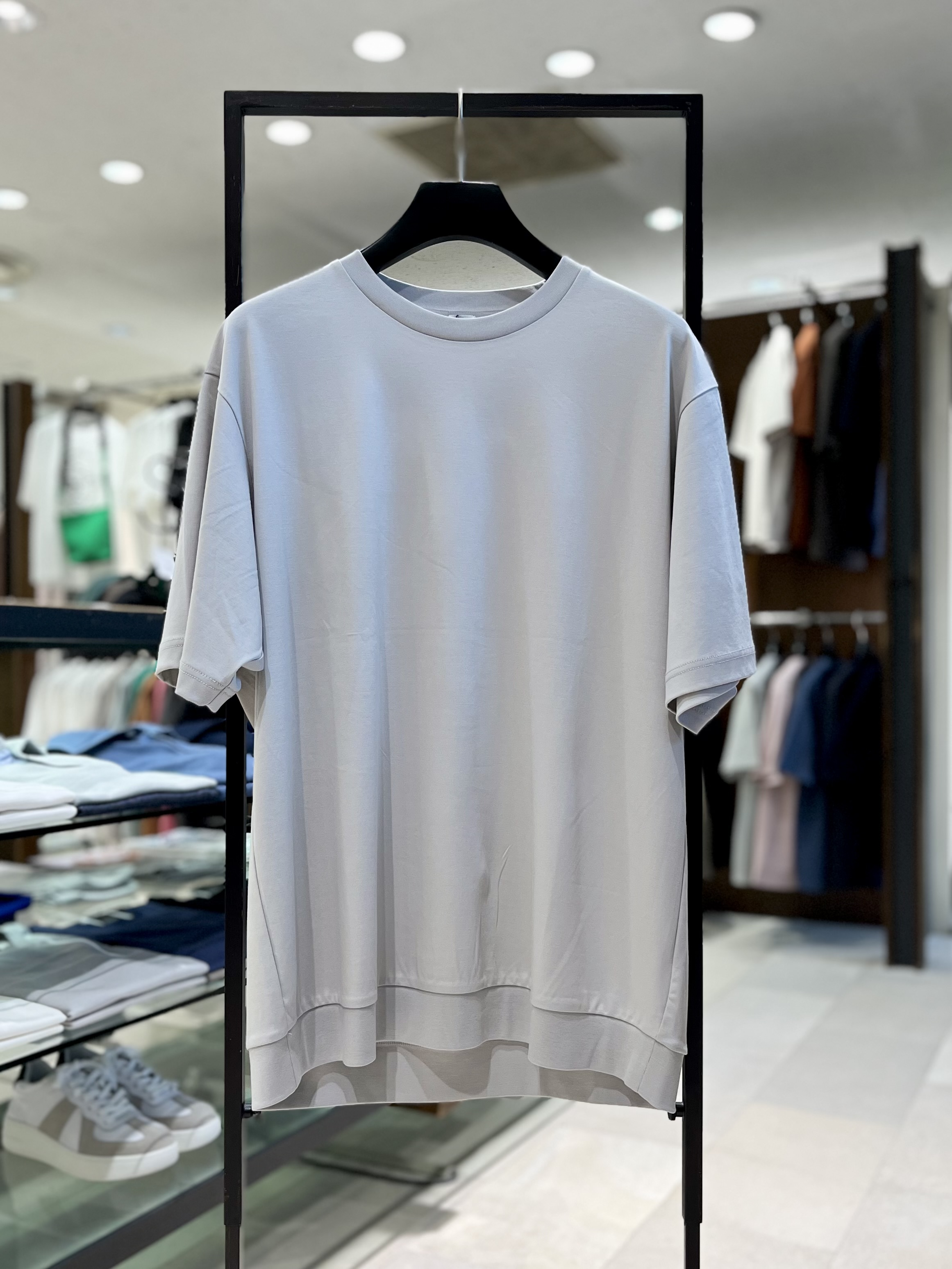 uedaさんの「TAKEO KIKUCHI｜【接触冷感】アイスクリアコットン Tシャツ」を使ったコーディネート