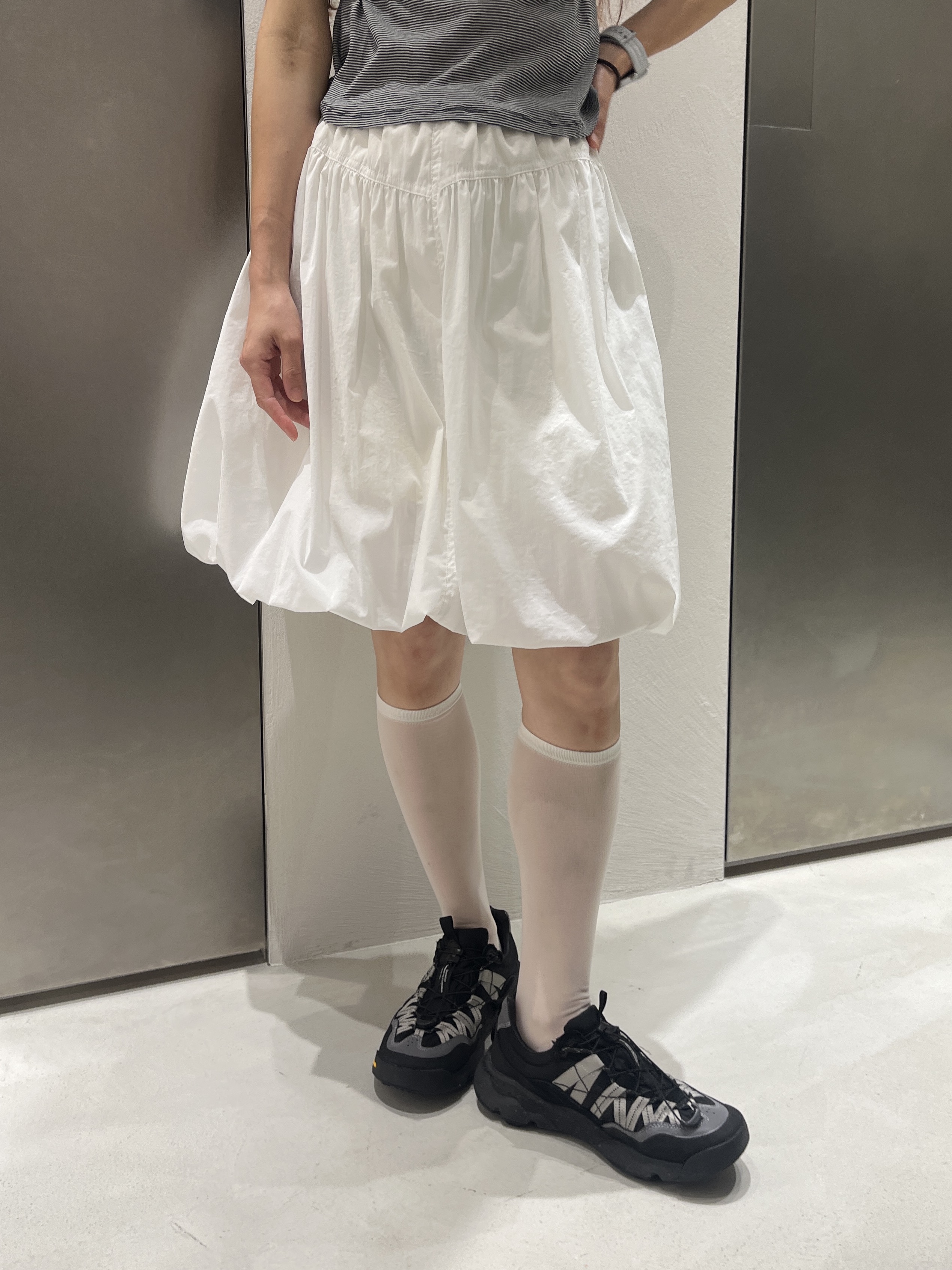 Rielさんの「CODE A｜balloon easy skirt」を使ったコーディネート