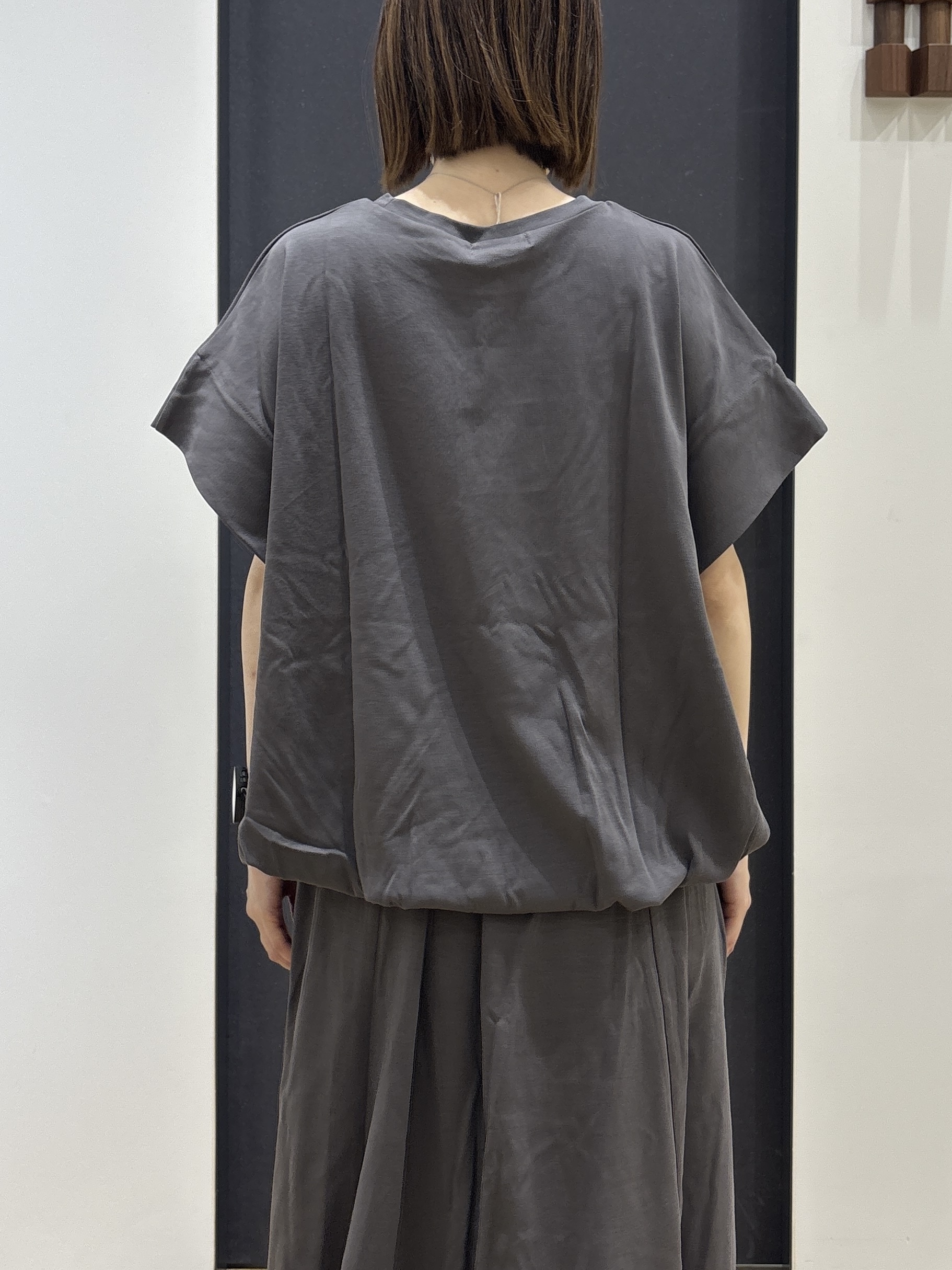 risaさんの「Dessin｜【2点セット/汗シミ防止】ミニ裏毛セットアップ」を使ったコーディネート