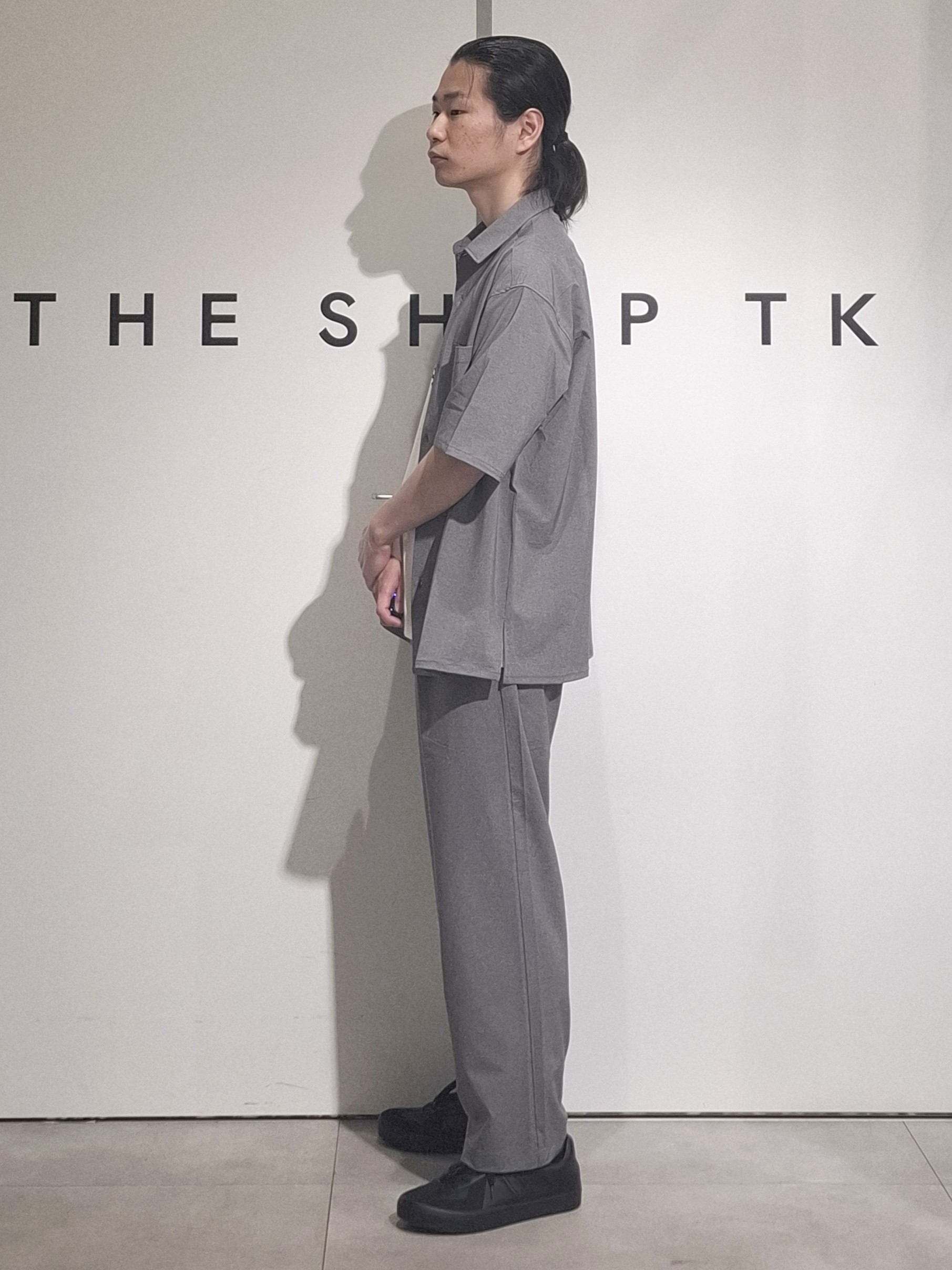 葵さんの「THE SHOP TK｜クールウェザー 半袖シャツ 接触冷感／洗濯機OK／セットアップ可」を使ったコーディネート
