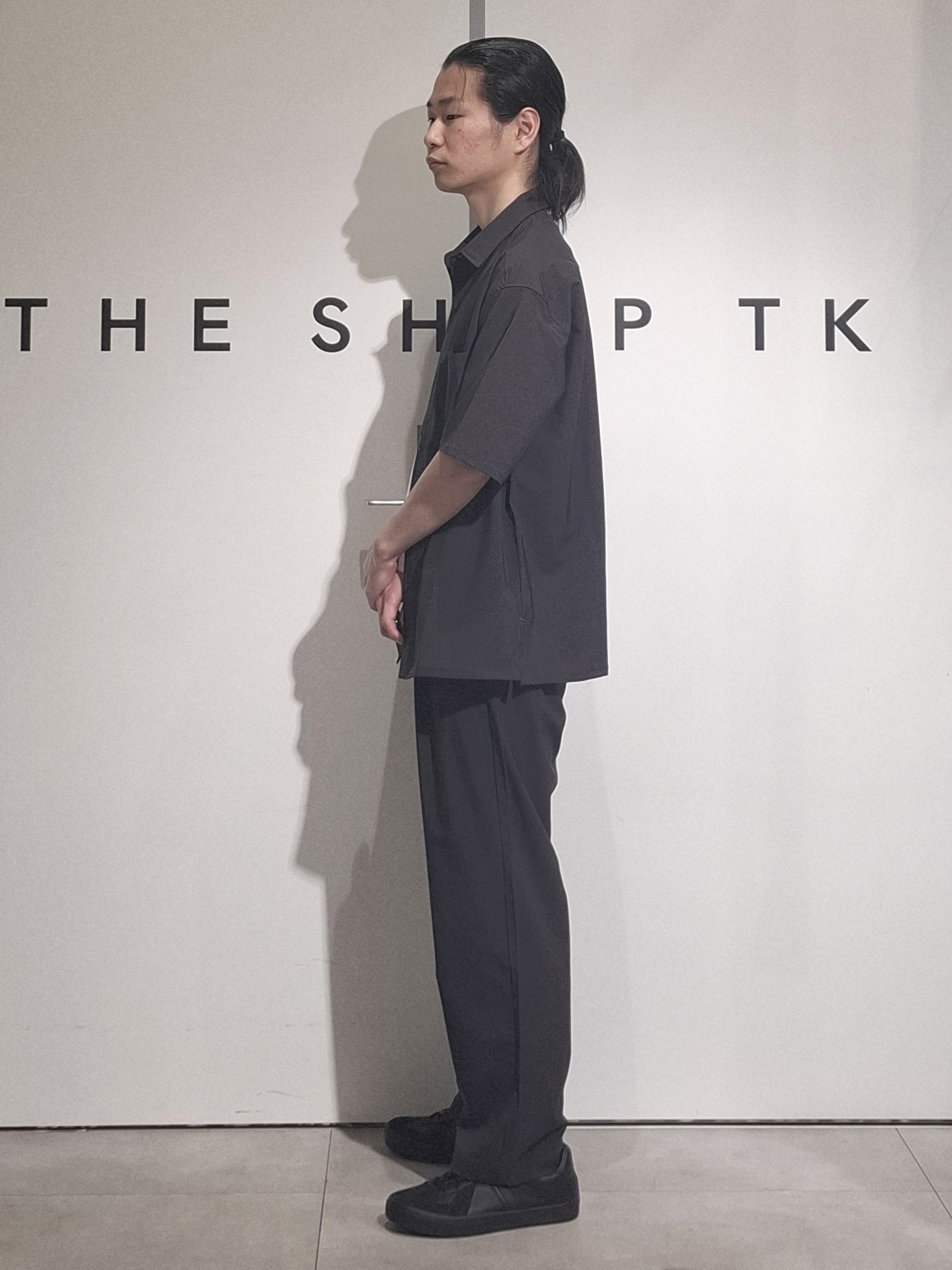葵さんの「THE SHOP TK｜クールウェザー 半袖シャツ 接触冷感／洗濯機OK／セットアップ可」を使ったコーディネート