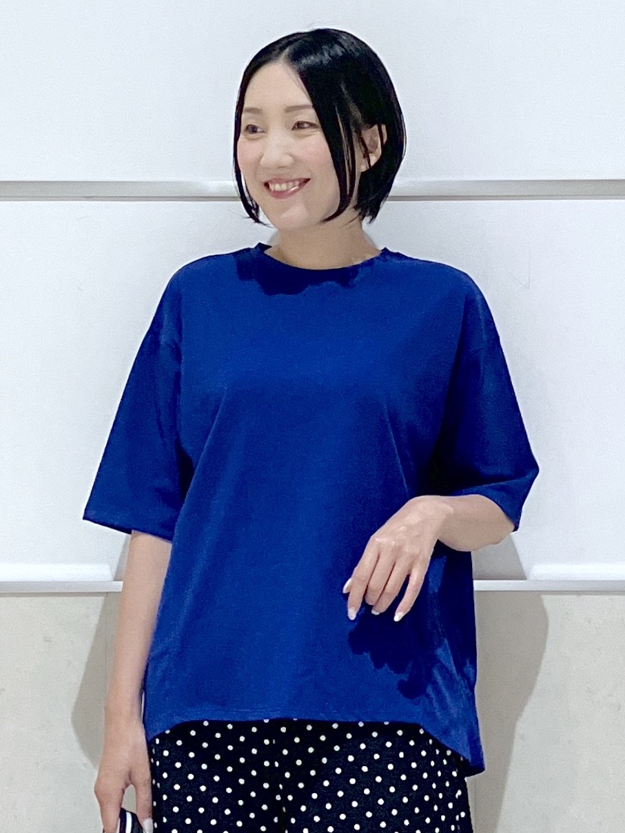 eriko さんの「Dessin｜【UVカット/接触冷感】プレーティングTシャツ」を使ったコーディネート