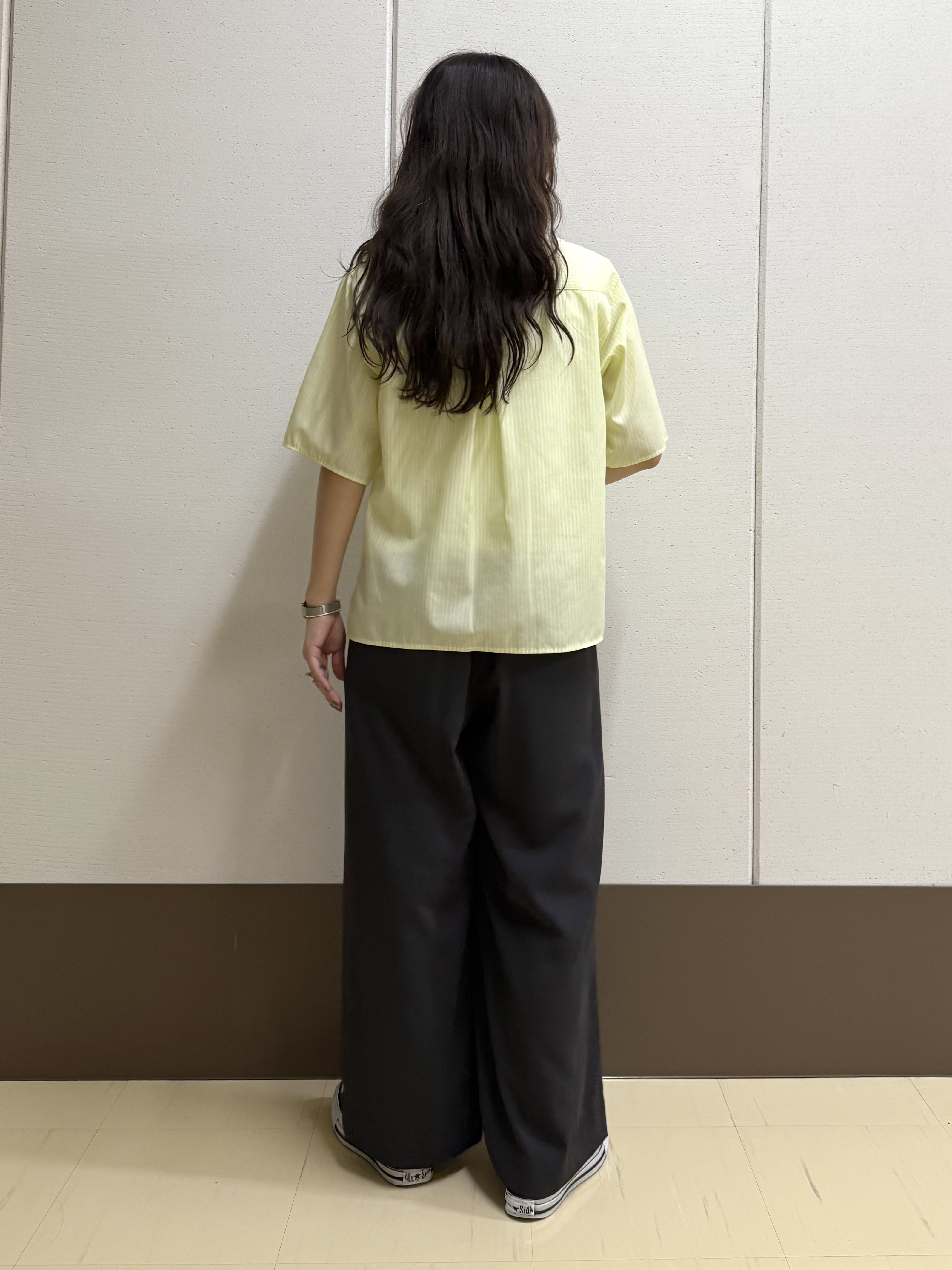 mamiさんの「INDIVI｜【UVケア／吸汗速乾／着映え】フリルピンタックブラウス」を使ったコーディネート