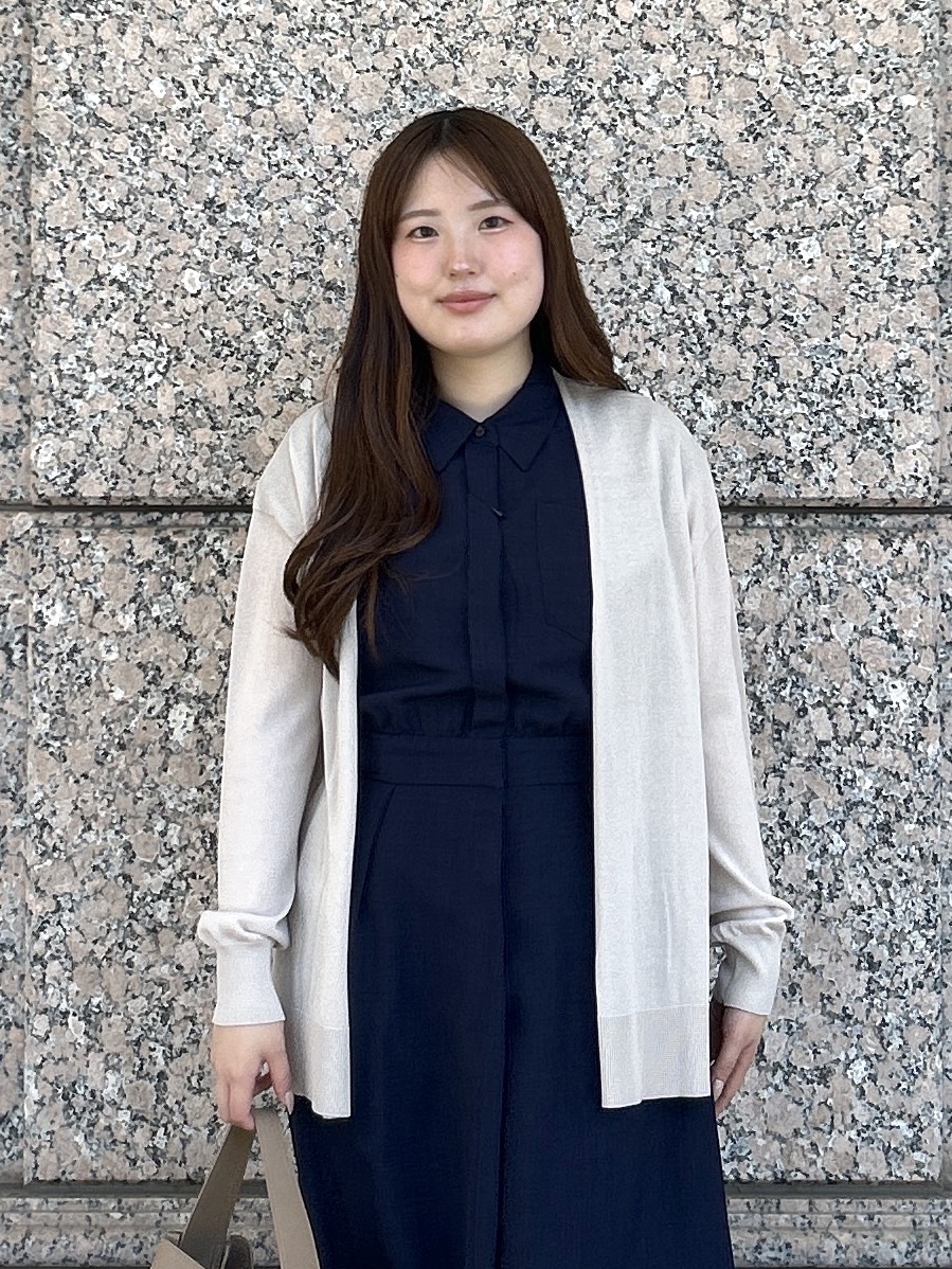 sayaさんの「OPAQUE.CLIP｜【接触冷感】ニットカーディガン《洗濯機OK／抗ピリング》」を使ったコーディネート