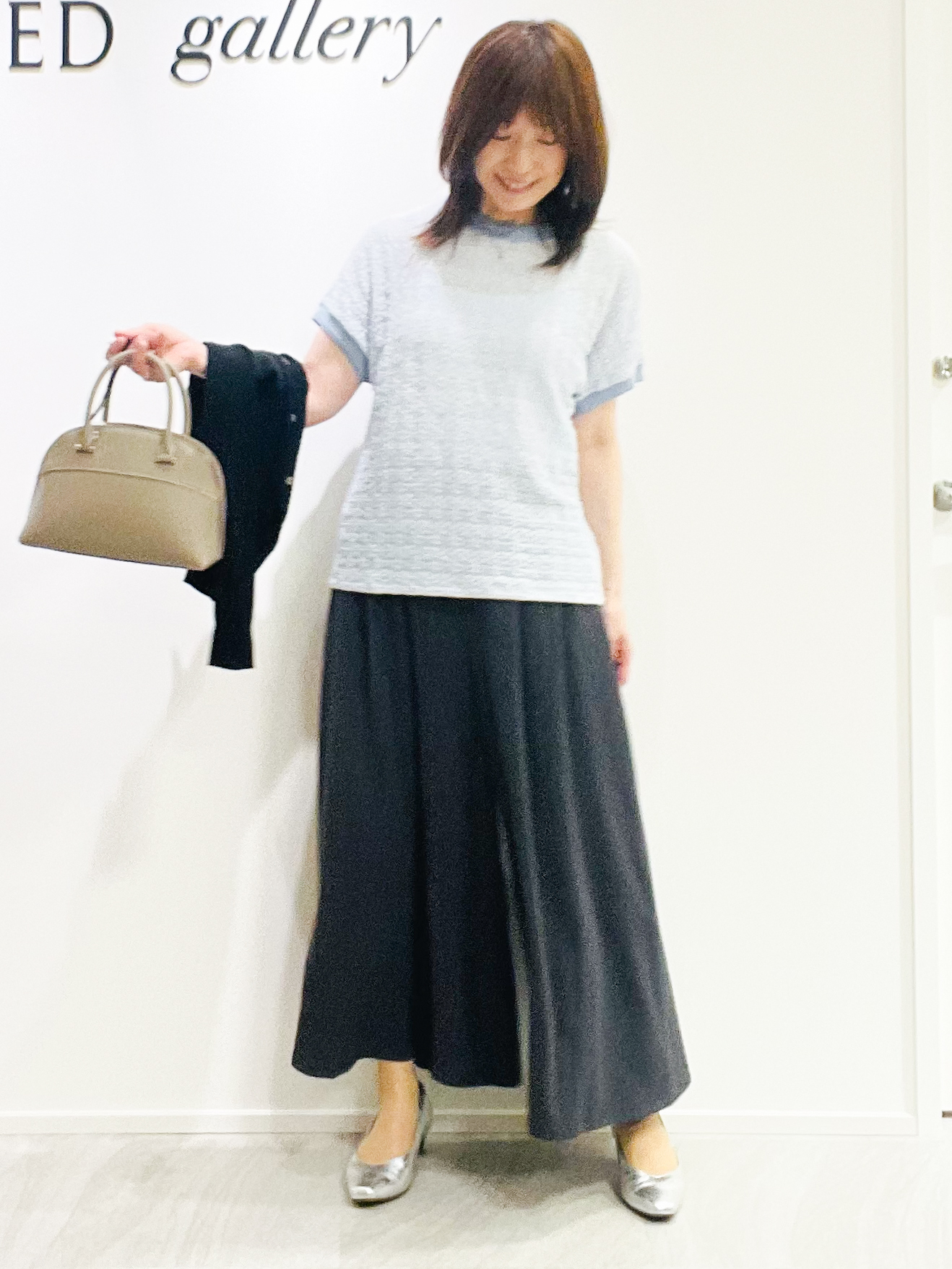 めいさんの「UNTITLED｜【洗える／シアー】ミニヨンレースプルオーバー」を使ったコーディネート