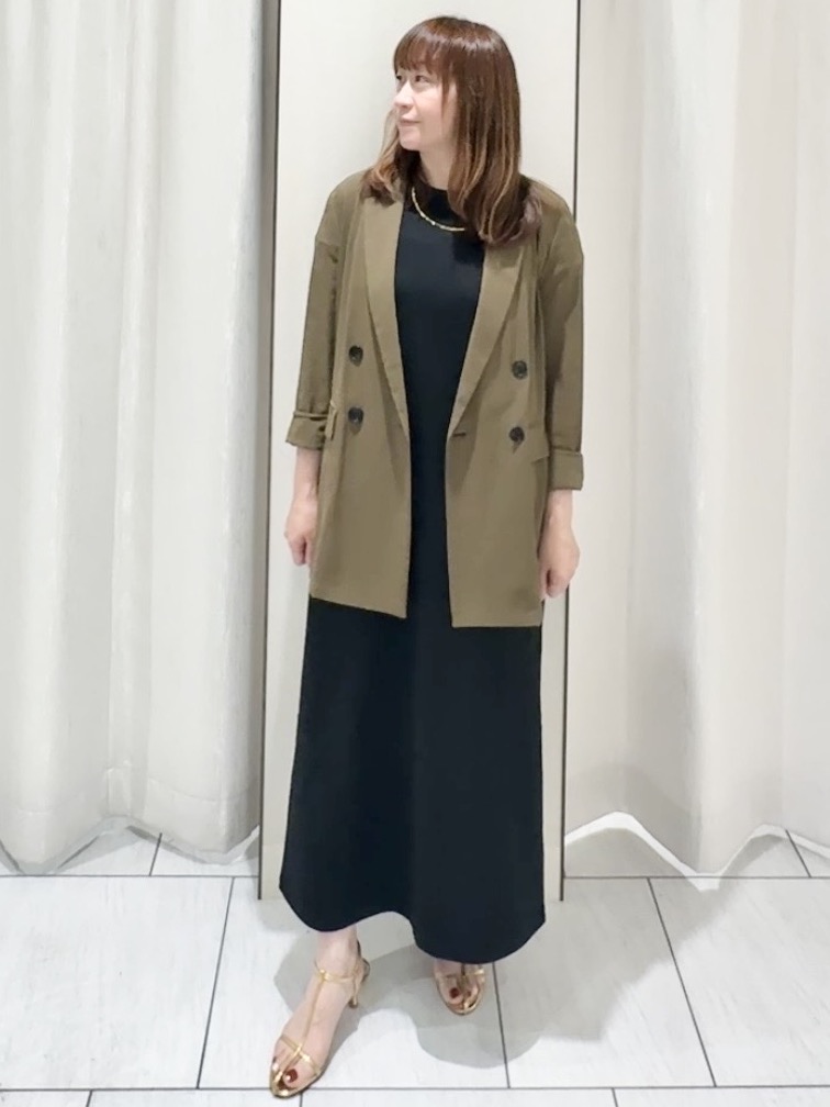 ʏᴜᴋɪᴋᴏさんの「UNTITLED｜◆【セットアップ可/接触冷感/通気性】ドライシアーダブルジャケット」を使ったコーディネート