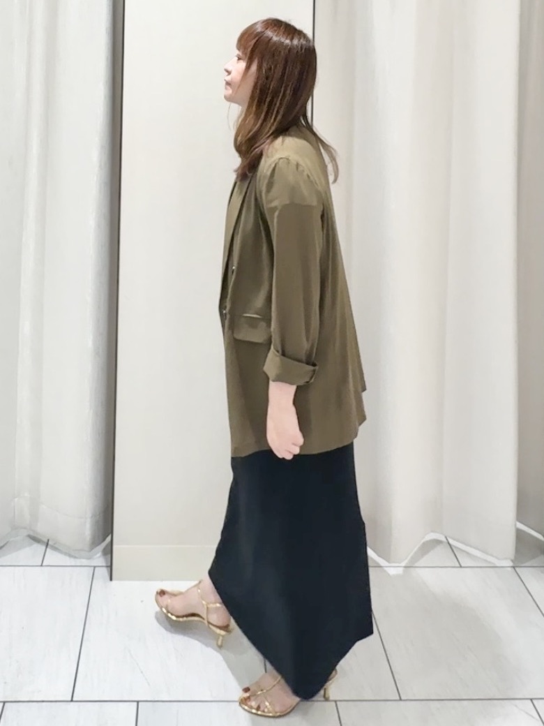 ʏᴜᴋɪᴋᴏさんの「UNTITLED｜◆【セットアップ可/接触冷感/通気性】ドライシアーダブルジャケット」を使ったコーディネート