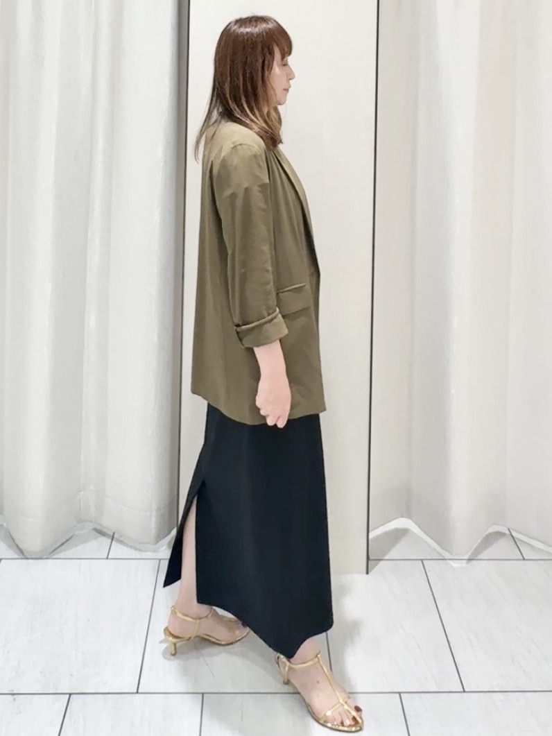 ʏᴜᴋɪᴋᴏさんの「UNTITLED｜◆【セットアップ可/接触冷感/通気性】ドライシアーダブルジャケット」を使ったコーディネート