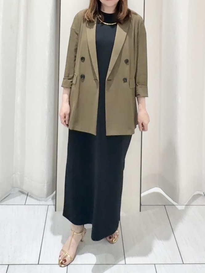 ʏᴜᴋɪᴋᴏさんの「UNTITLED｜◆【セットアップ可/接触冷感/通気性】ドライシアーダブルジャケット」を使ったコーディネート