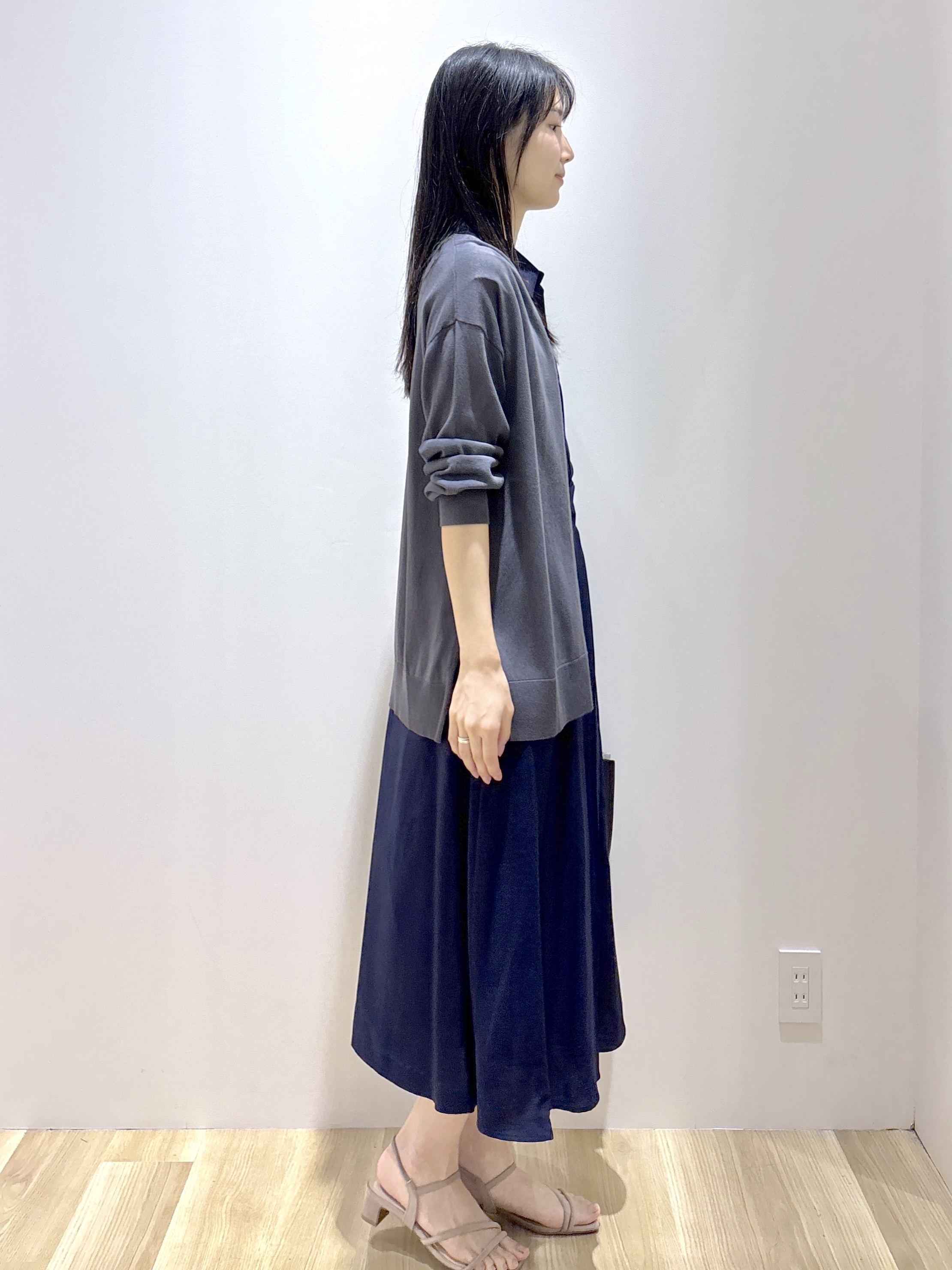 sachikoさんの「OPAQUE.CLIP｜【接触冷感】ニットカーディガン《洗濯機OK／抗ピリング》」を使ったコーディネート