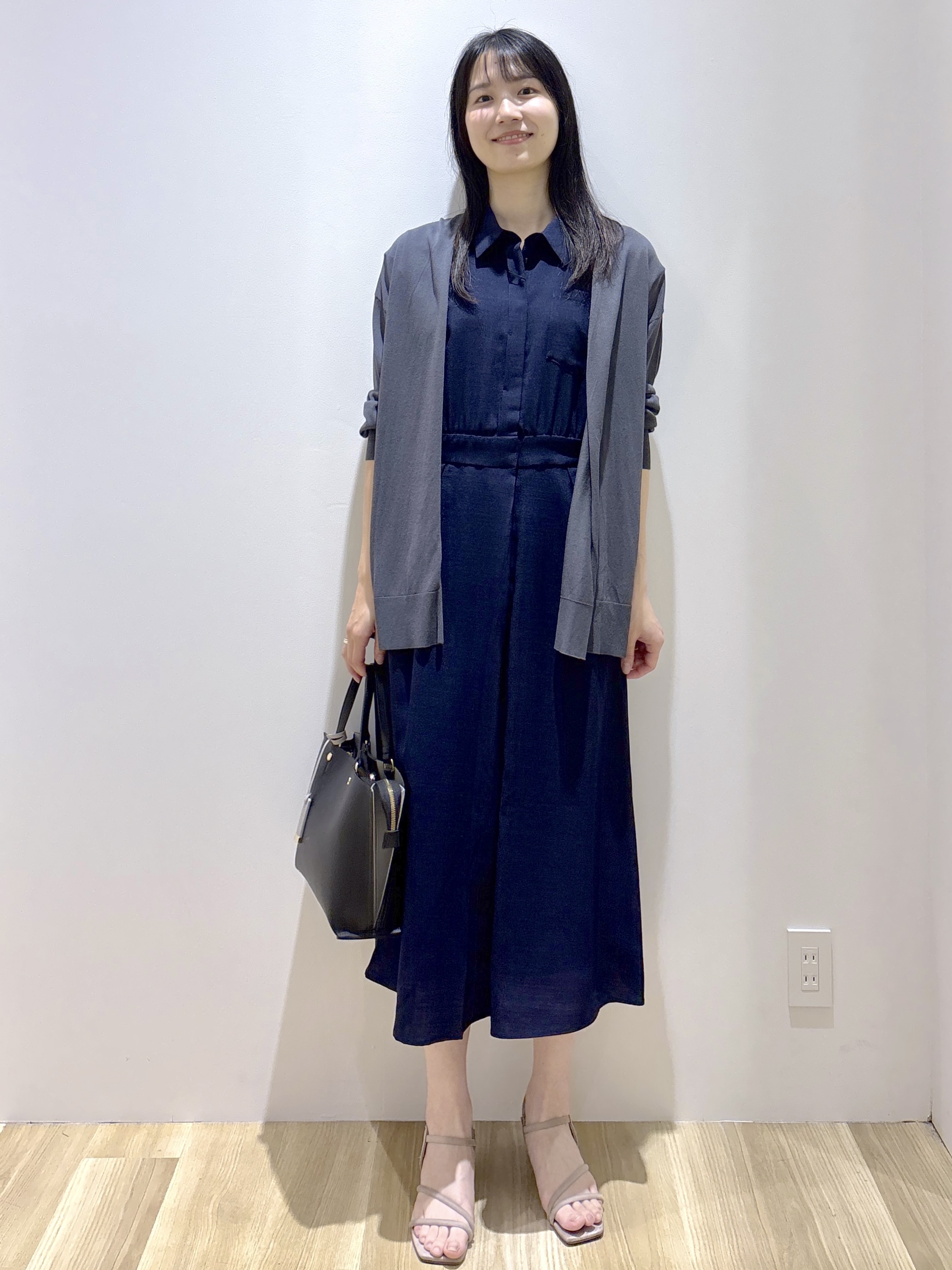 sachikoさんの「OPAQUE.CLIP｜【接触冷感】ニットカーディガン《洗濯機OK／抗ピリング》」を使ったコーディネート