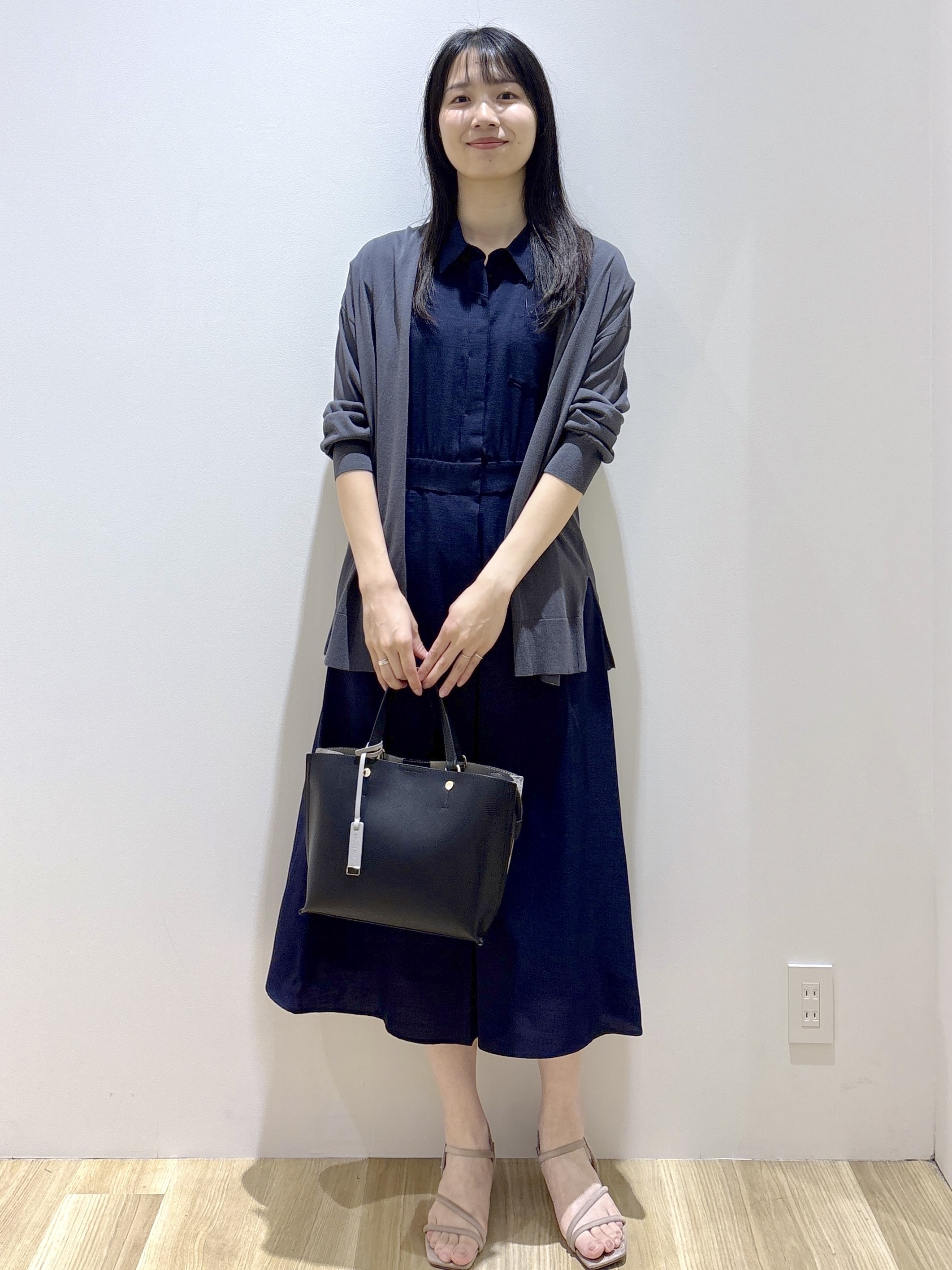 sachikoさんの「OPAQUE.CLIP｜【接触冷感】ニットカーディガン《洗濯機OK／抗ピリング》」を使ったコーディネート