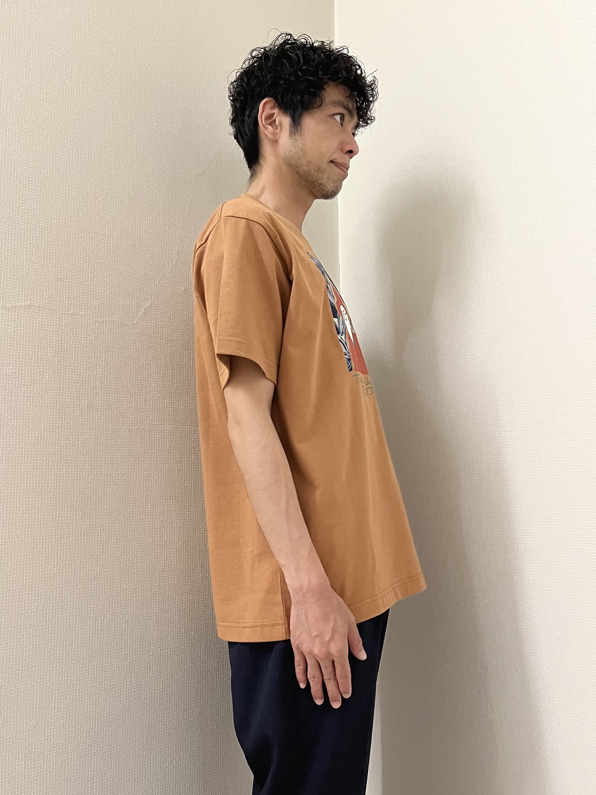 URAさんの「TAKEO KIKUCHI｜リップル小花シャツ」を使ったコーディネート