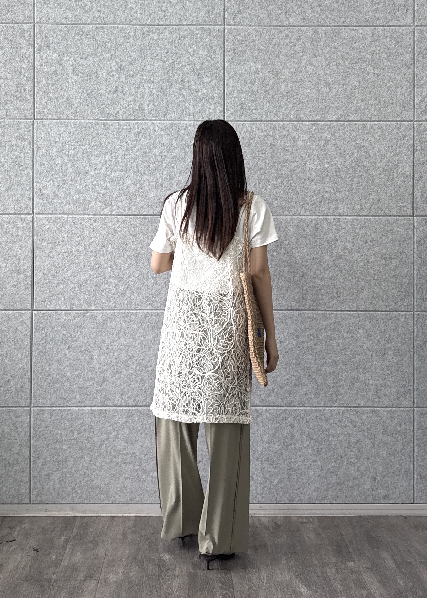 Renoさんの「INDIVI｜3DプリントロゴTシャツ【再入荷】」を使ったコーディネート