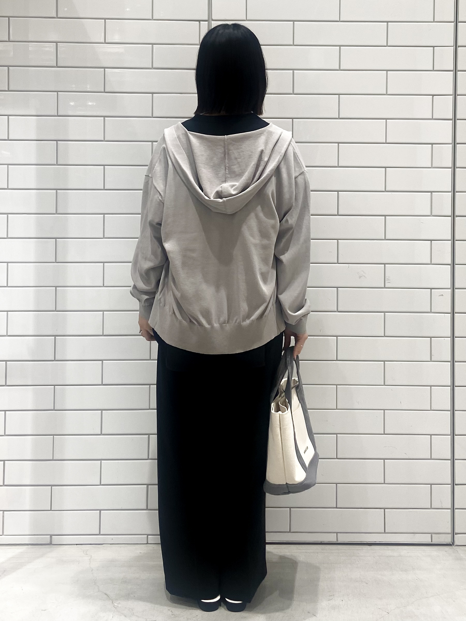 kimiさんの「OPAQUE.CLIP｜【UVケア／遮熱性】フーディニットカーディガン《洗濯機OK／抗ピル》」を使ったコーディネート