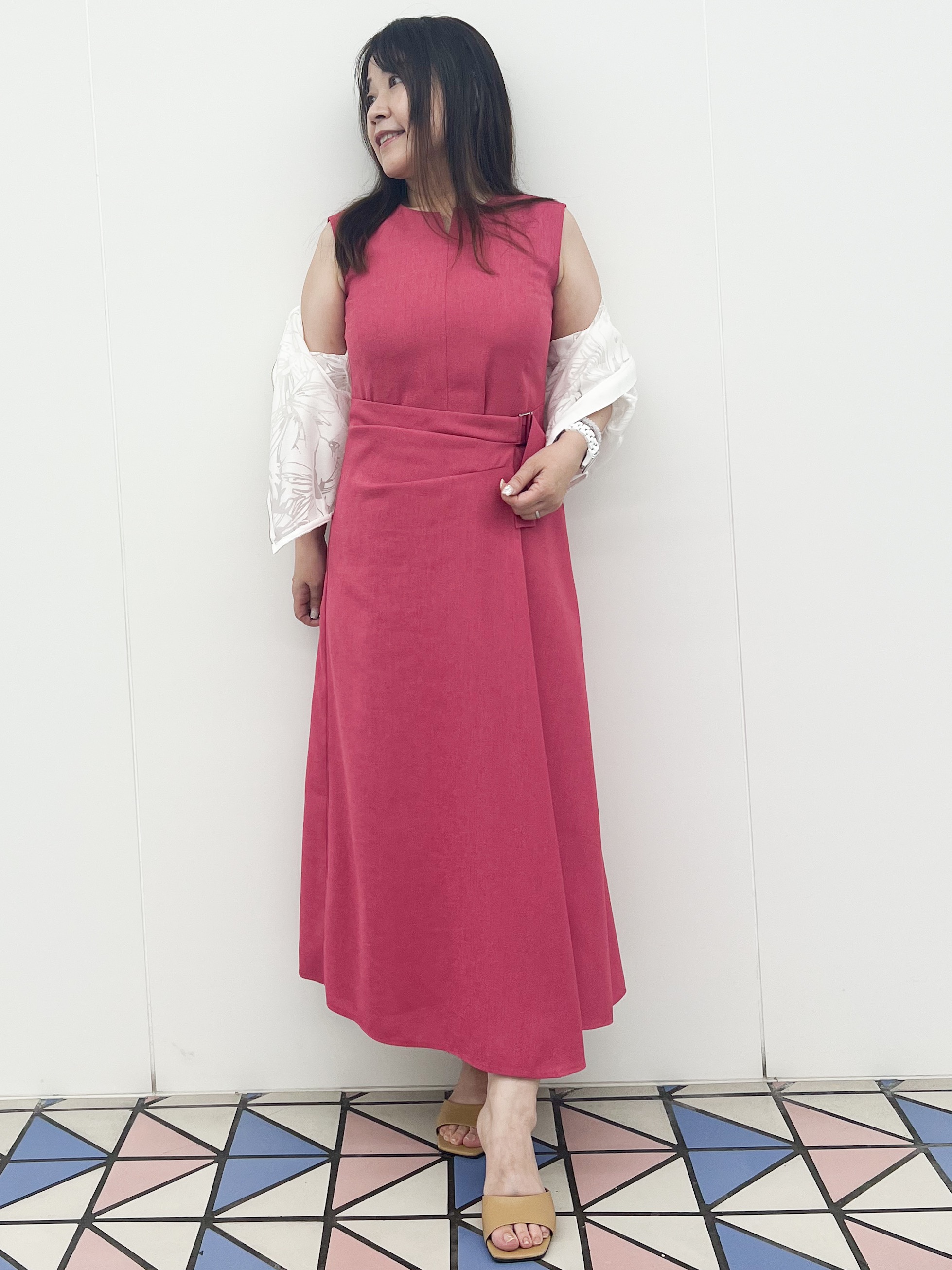Kiyoさんの「COUP DE CHANCE｜【手洗い可／日本製】オパール花柄ブルゾン」を使ったコーディネート
