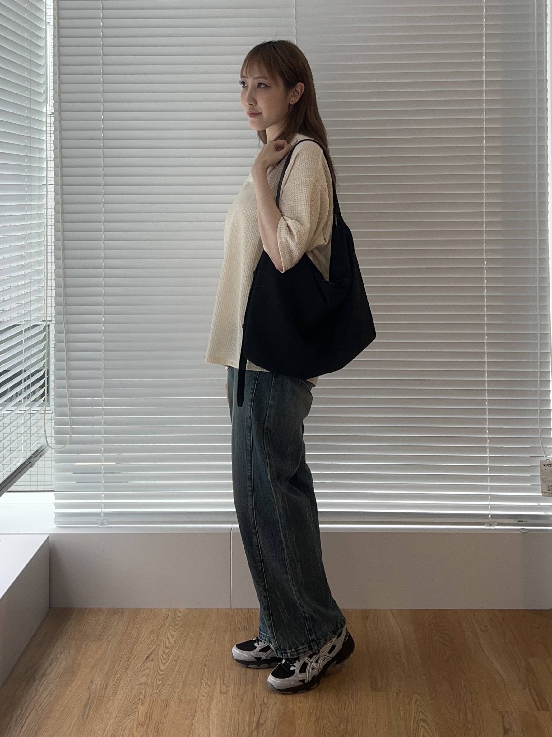 mさんの「tk.TAKEO KIKUCHI｜ストレートレッグデニム」を使ったコーディネート