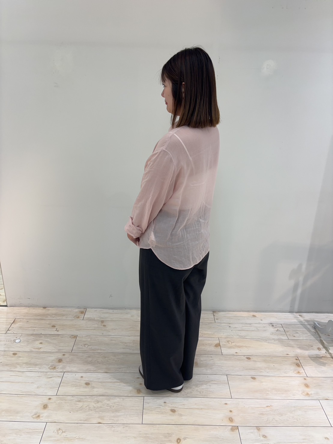 Mizuさんの「UNTITLED｜【古畑星夏さん着用/接触冷感】ドライタッチシャツ」を使ったコーディネート