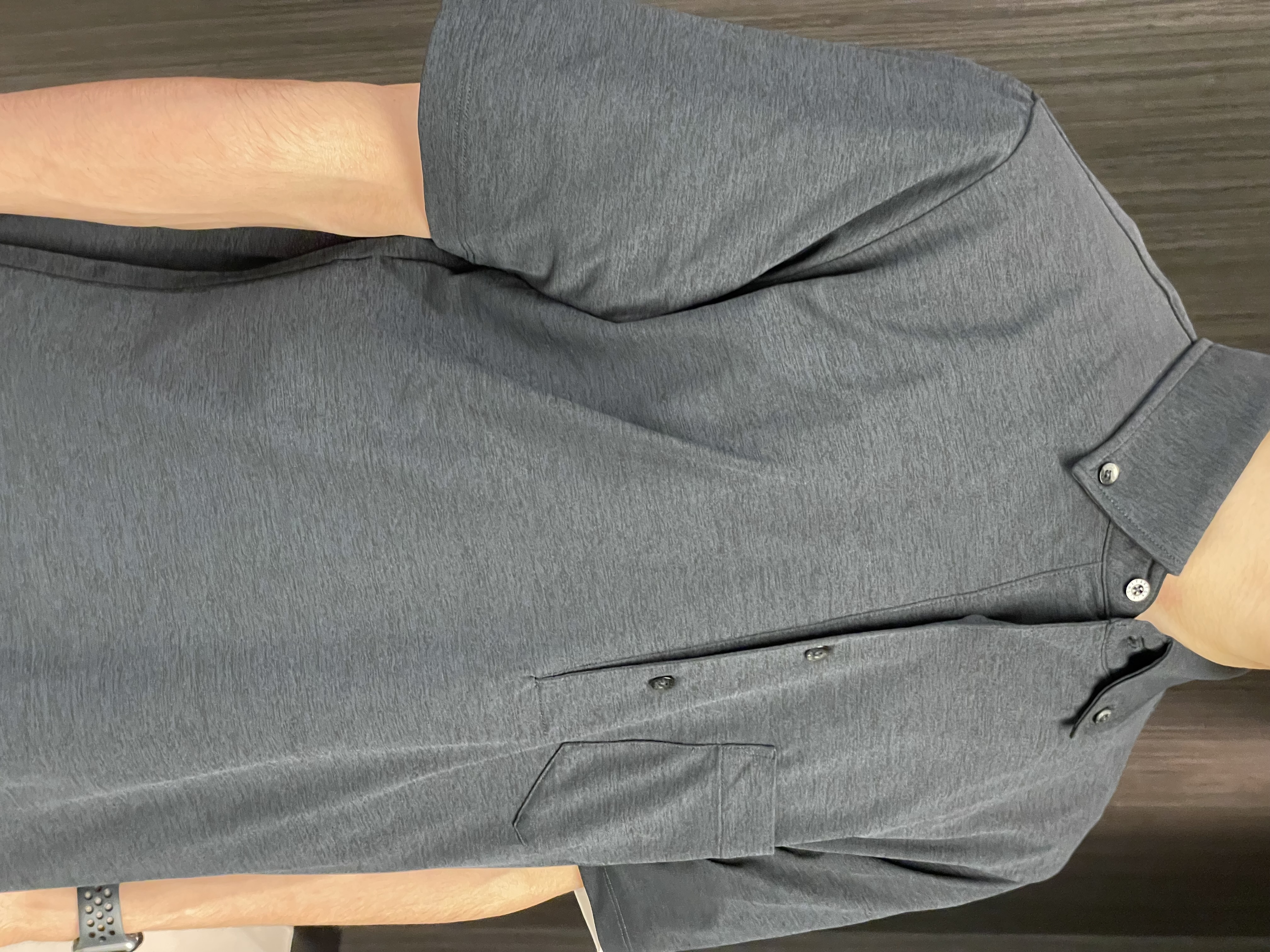 Okdさんの「TAKEO KIKUCHI｜【汗染み軽減/接触冷感】ビズ ポロシャツ」を使ったコーディネート