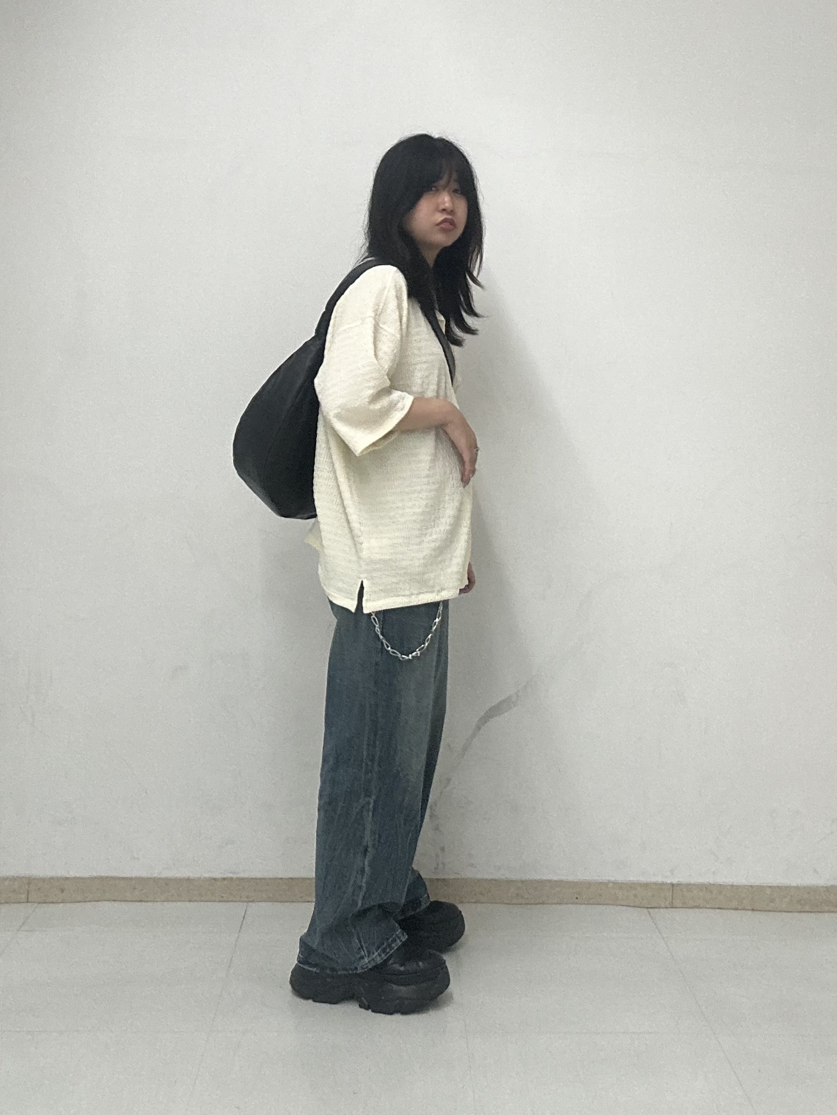 MANAさんの「tk.TAKEO KIKUCHI｜シュリンクジャガード開襟シャツ」を使ったコーディネート