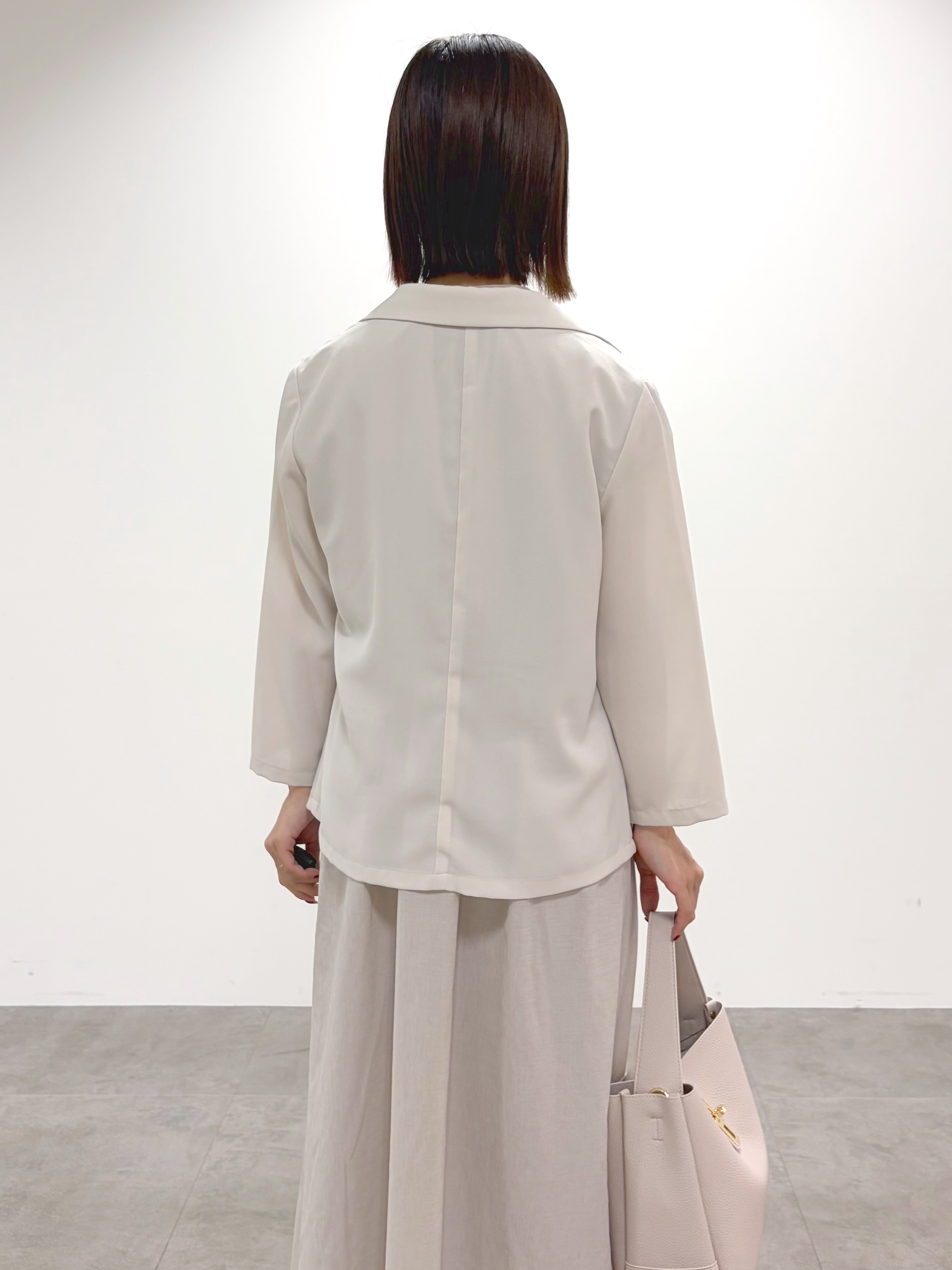 kozuさんの「index｜【防シワ】バンドカラータックシャツワンピース《洗濯機OK／イージーアイロン》」を使ったコーディネート