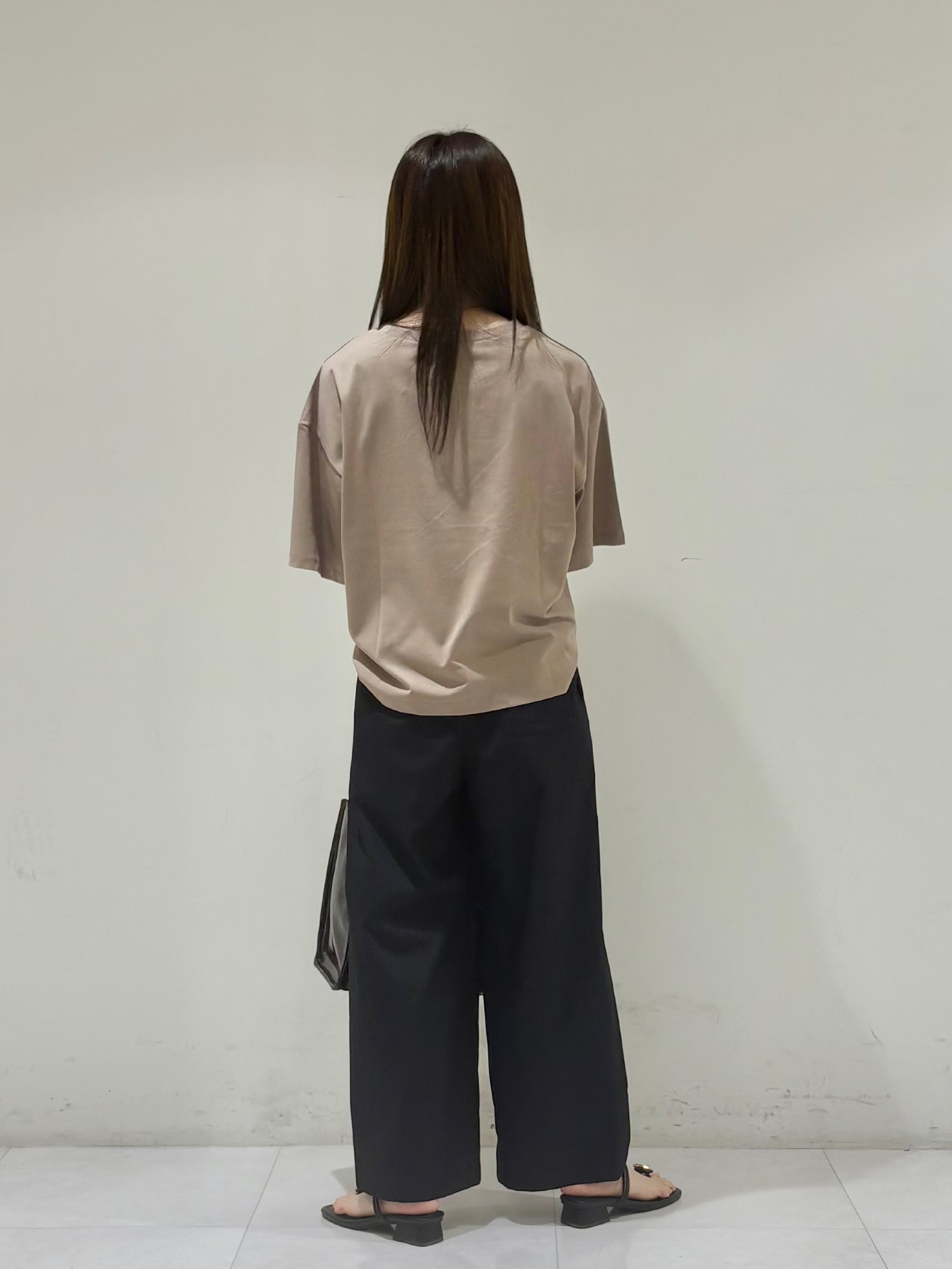 kyokaさんの「UNTITLED｜コットンロゴTシャツ」を使ったコーディネート