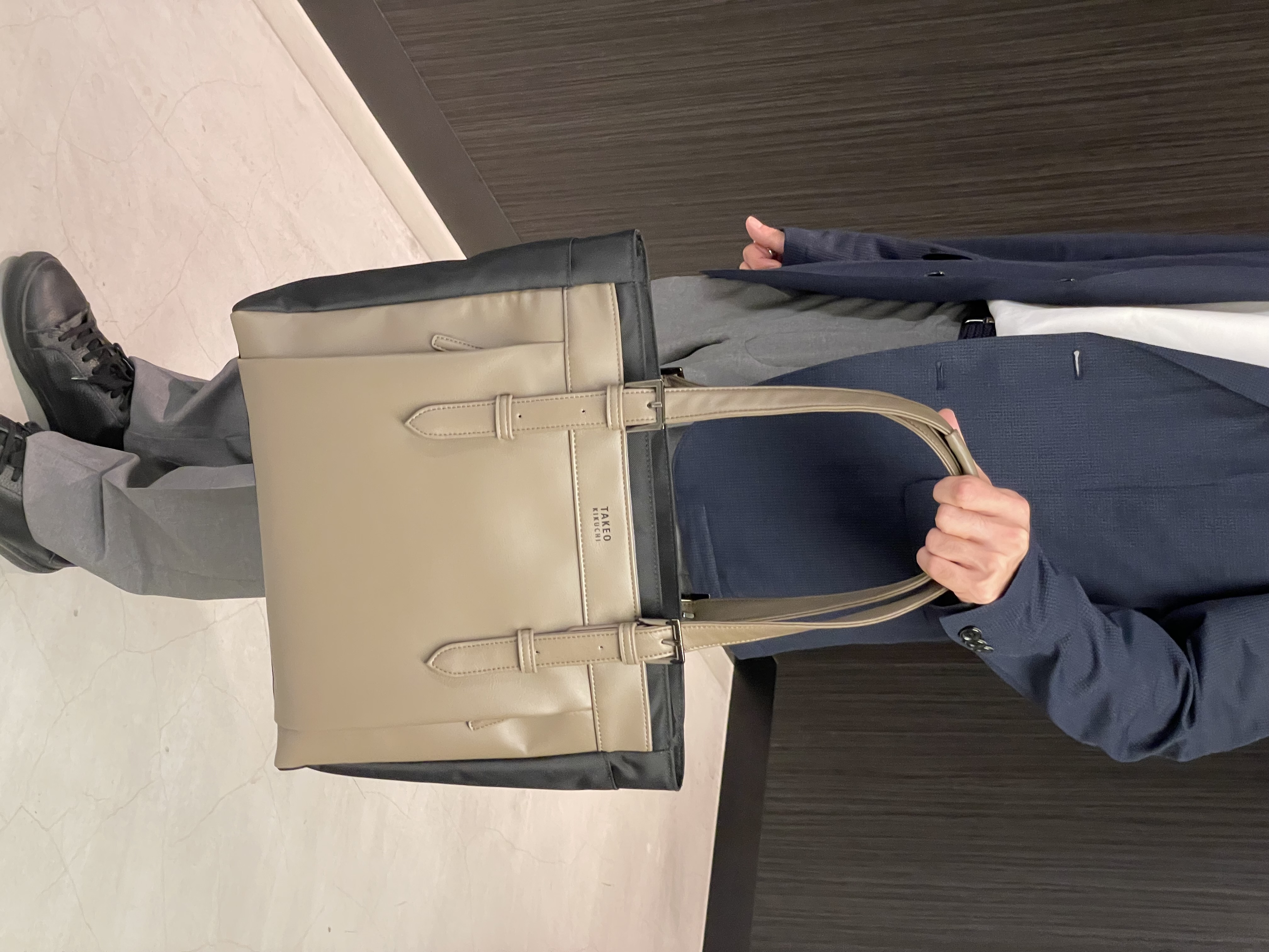 Okdさんの「TAKEO KIKUCHI｜【Begin5月号掲載/通気性】トリコットサッカー ジャケット」を使ったコーディネート