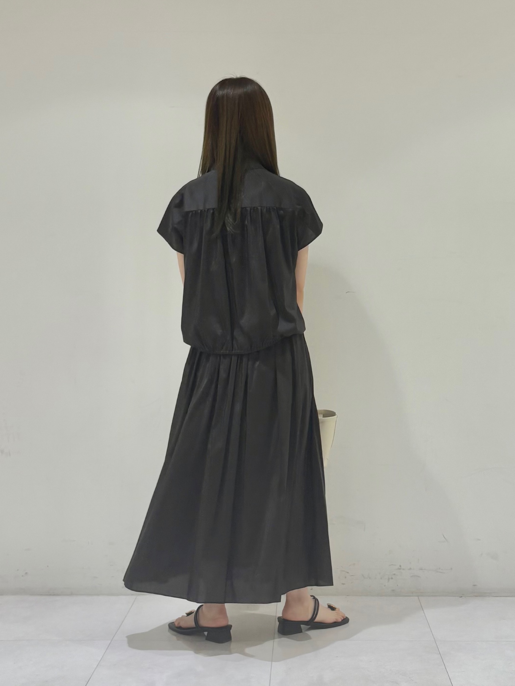 kyokaさんの「UNTITLED｜【セットアップ可/軽量/清涼感】ローンギャザーブラウス」を使ったコーディネート