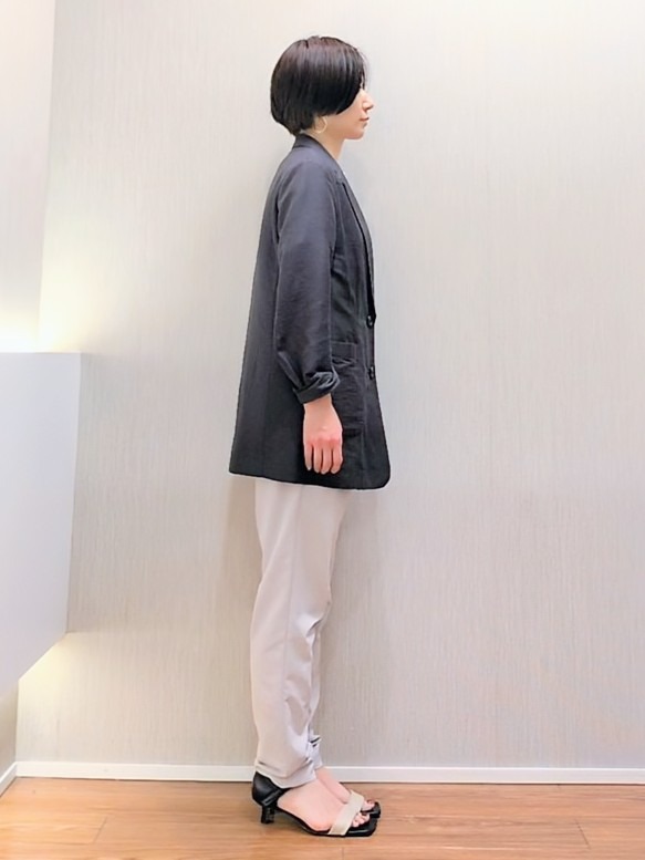 ミズタさんの「UNTITLED｜◆【程よいシアー感/洗える】エアリーバイオジャケット」を使ったコーディネート