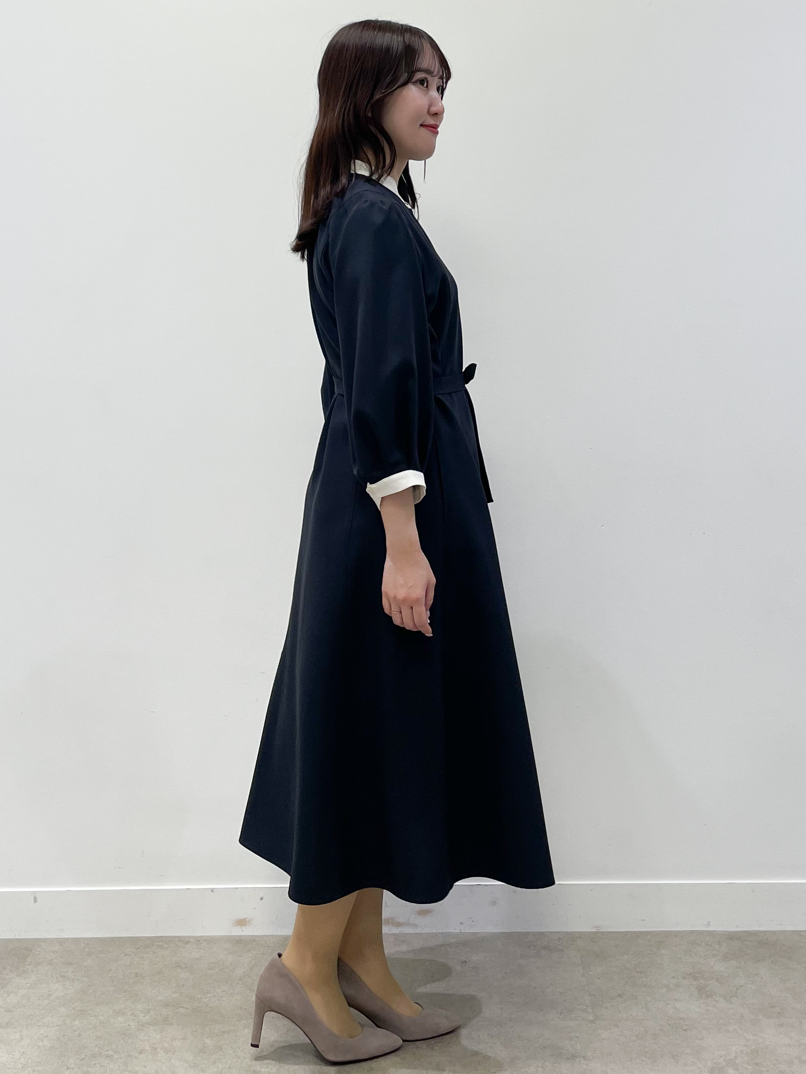 yukariさんの「Reflect｜【手洗い可】Aラインロングワンピース」を使ったコーディネート