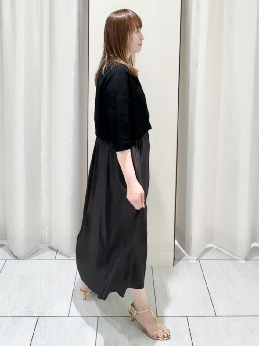 ʏᴜᴋɪᴋᴏさんの「UNTITLED｜◆【ストレッチ性/洗える】短丈ニットカーディガン」を使ったコーディネート