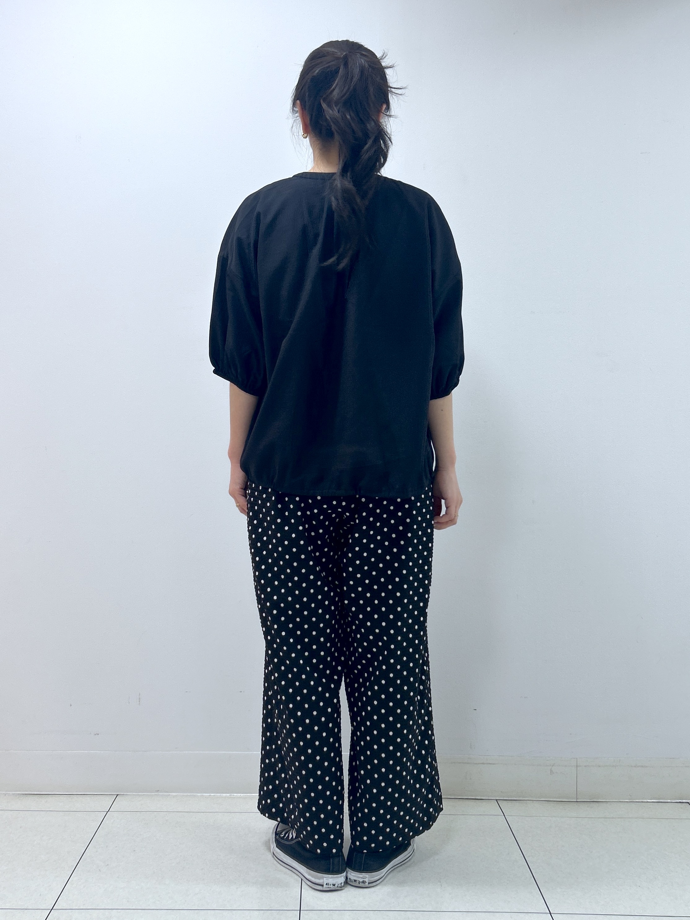 Kaiさんの「Dessin｜【高通気/セットアップ可】ハーフスリーブドロストシャツブラウス」を使ったコーディネート