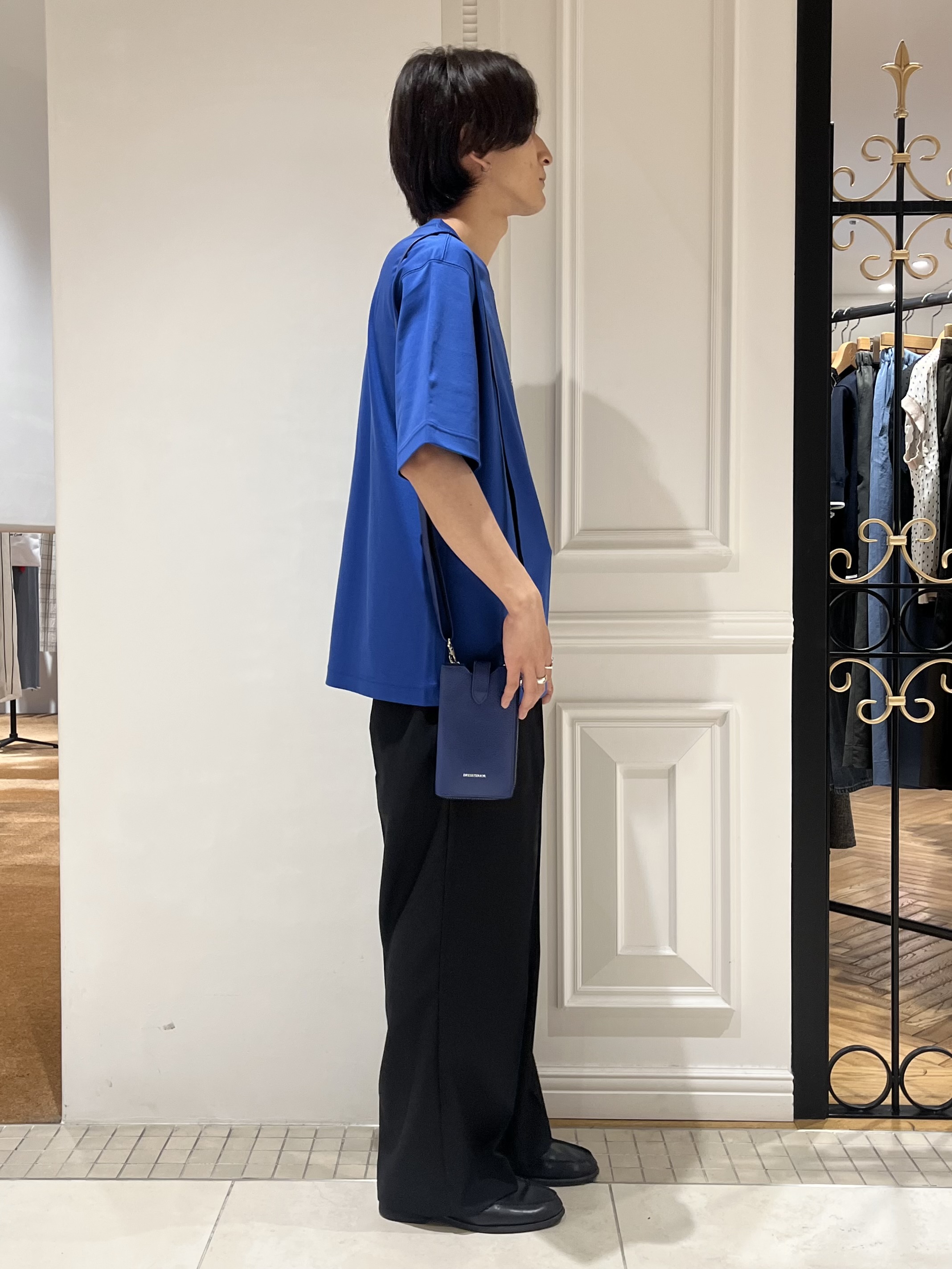 Watanabeさんの「DRESSTERIOR｜【接触冷感／抗菌防臭／消臭】ICE CLEAR COTTON NINEストリートTシャツ」を使ったコーディネート
