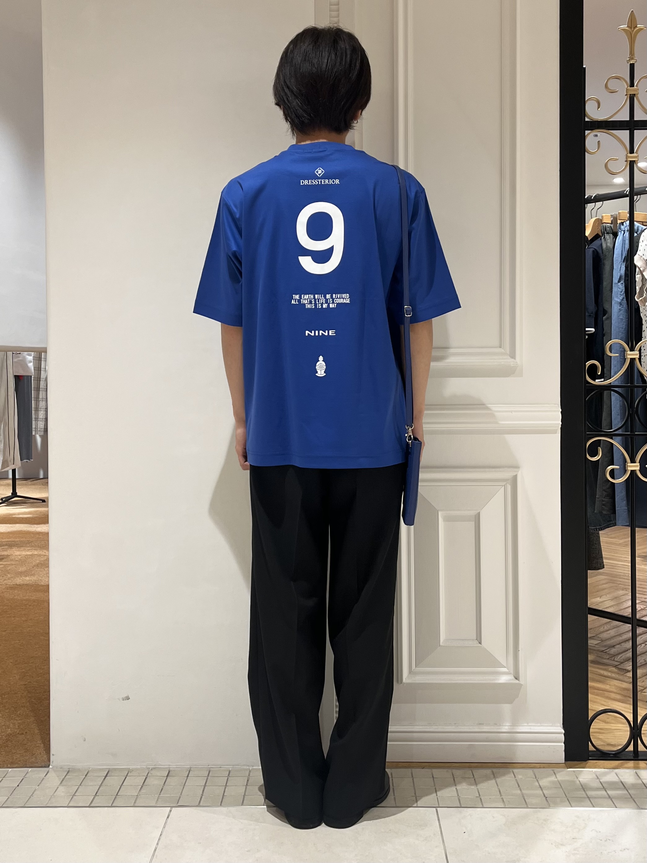 Watanabeさんの「DRESSTERIOR｜【接触冷感／抗菌防臭／消臭】ICE CLEAR COTTON NINEストリートTシャツ」を使ったコーディネート