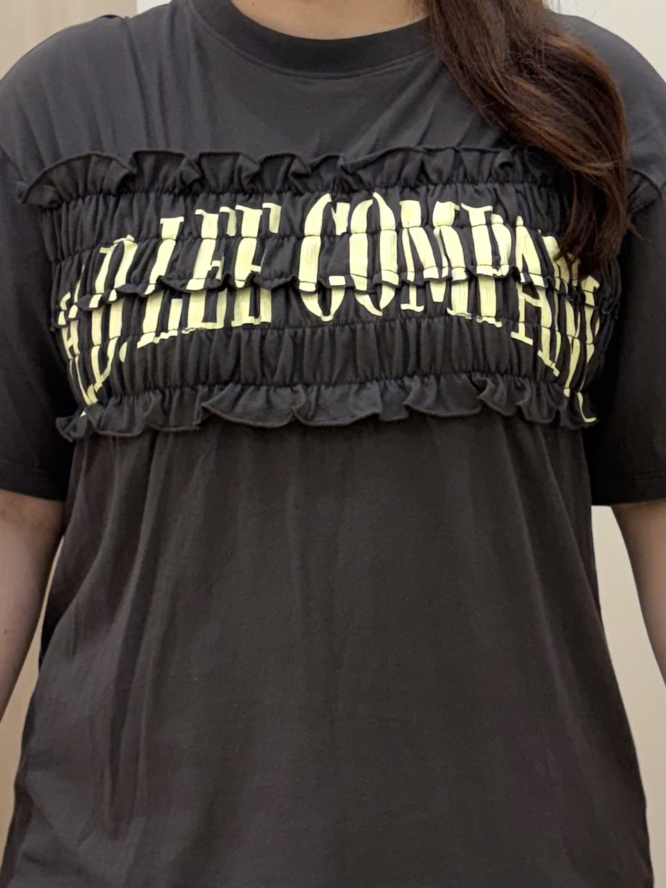 akariさんの「grove｜【Lee】SHIRRING H／S TEE」を使ったコーディネート